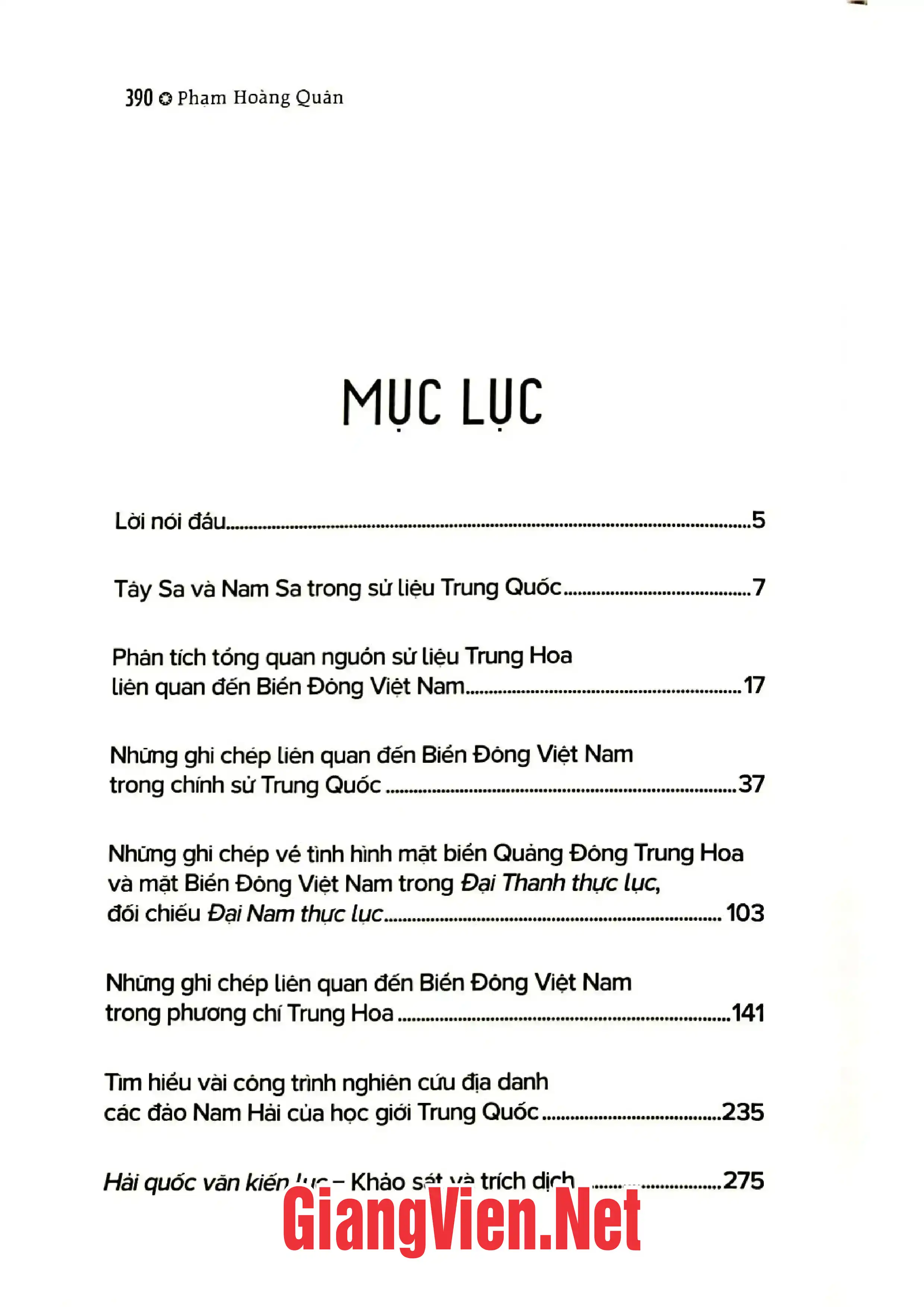Ảnh minh họa nội dung cuốn sách: Hoàng Sa Trường Sa Nghiên cứu từ sử liệu Trung Quốc