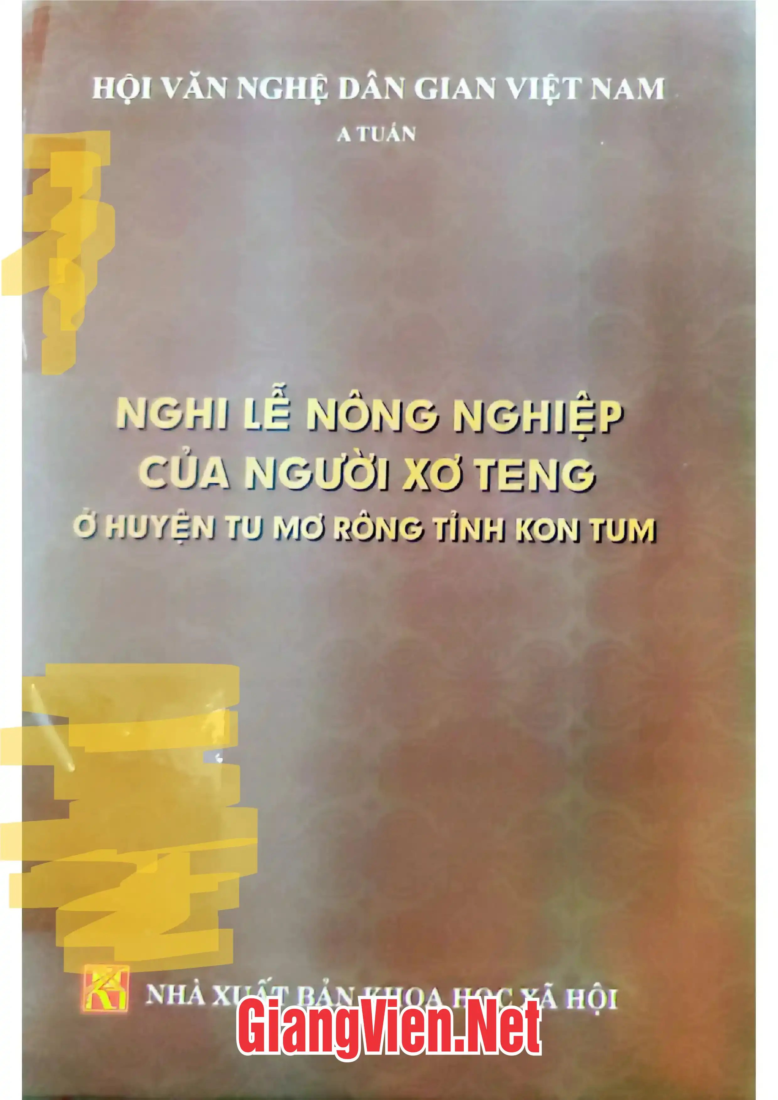 Ảnh bìa của Nghi lễ nông nghiệp của người Xơ Teng ở huyện Tu Mơ Rông tỉnh Kon Tum
