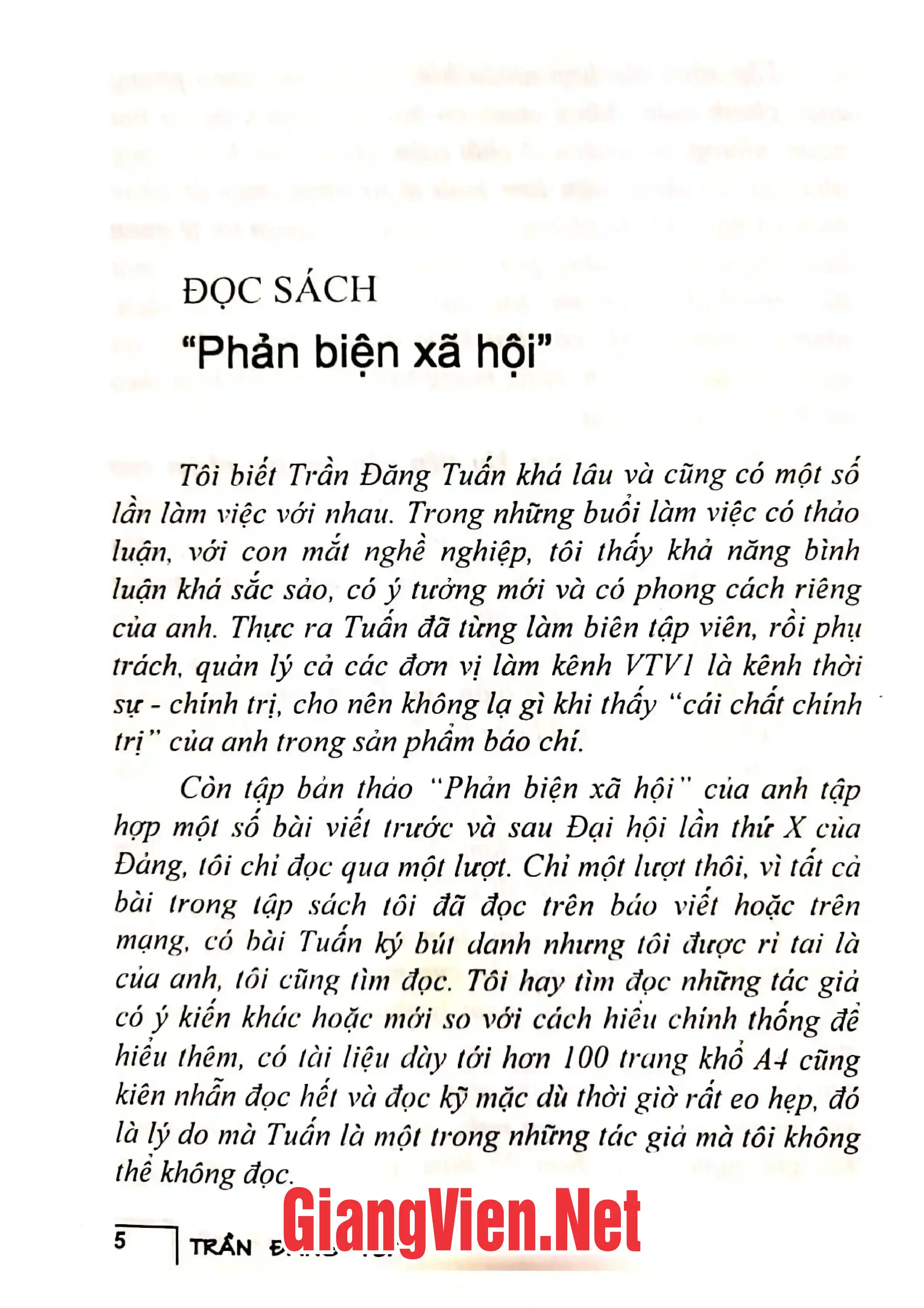Ảnh minh họa nội dung cuốn sách: Phản biện xã hội, Câu hỏi đặt ra từ cuộc sống