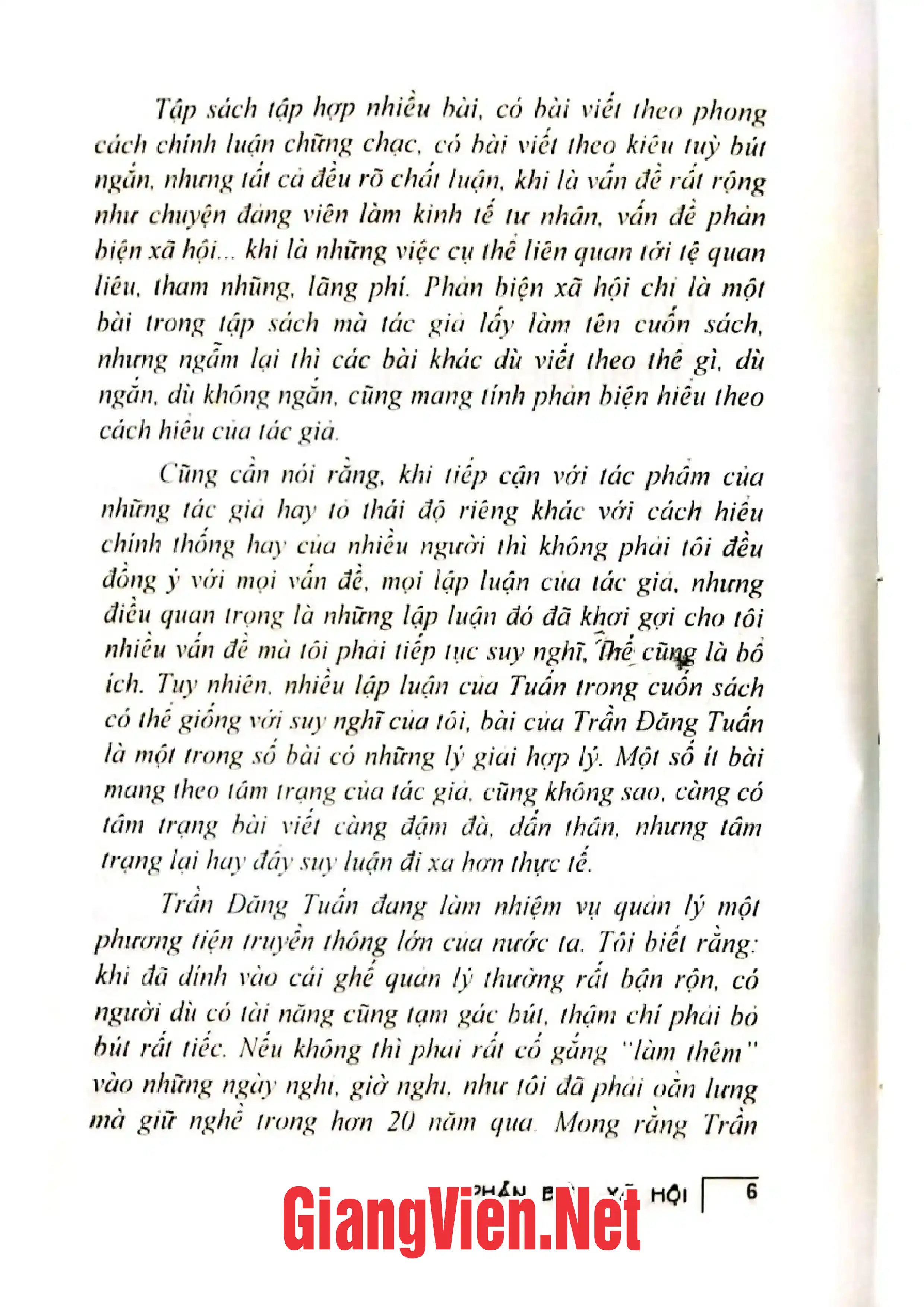 Ảnh minh họa nội dung cuốn sách: Phản biện xã hội, Câu hỏi đặt ra từ cuộc sống