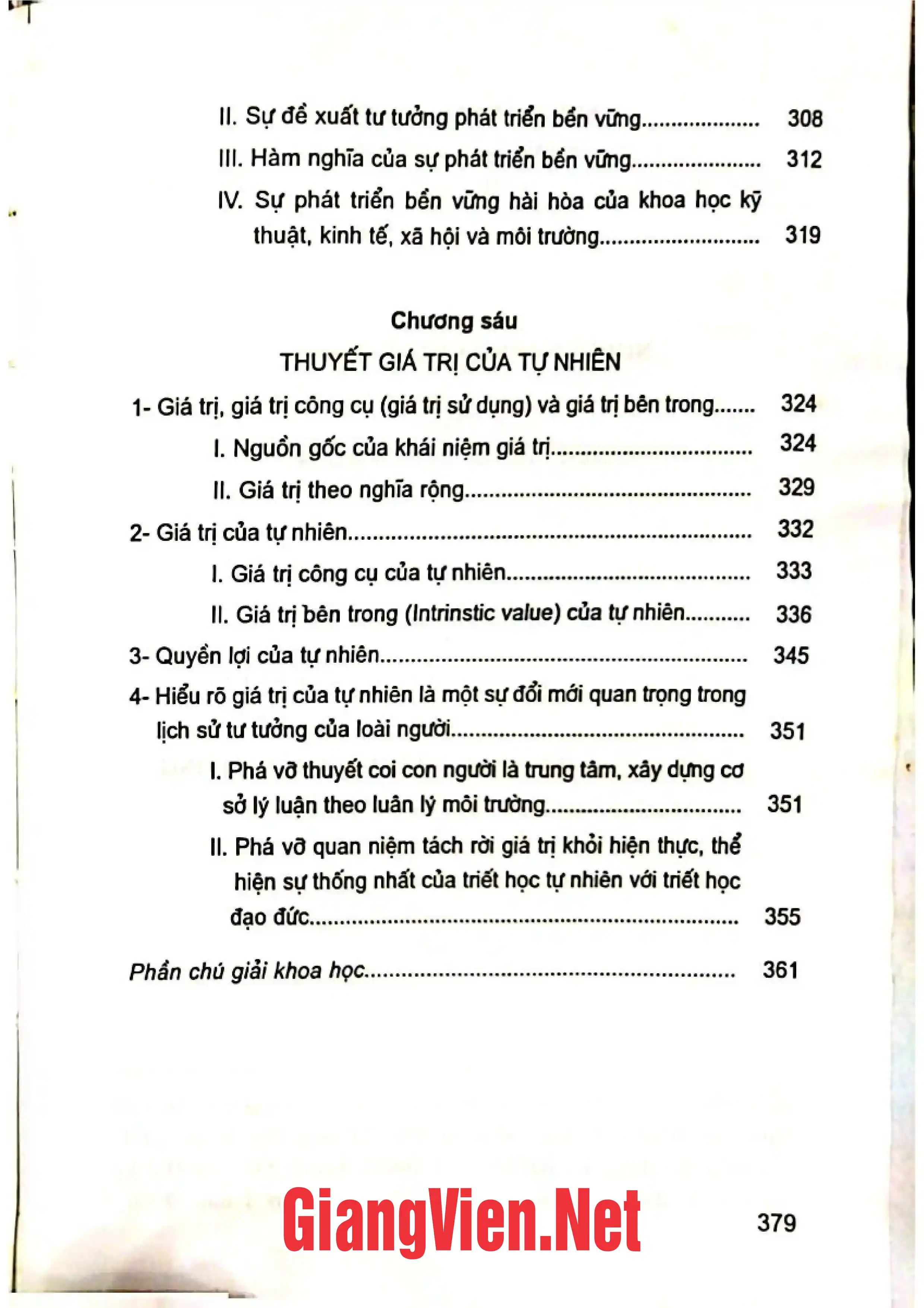 Nội dung trang phụ bản giới thiệu sách Tìm hiểu triết học tự nhiên