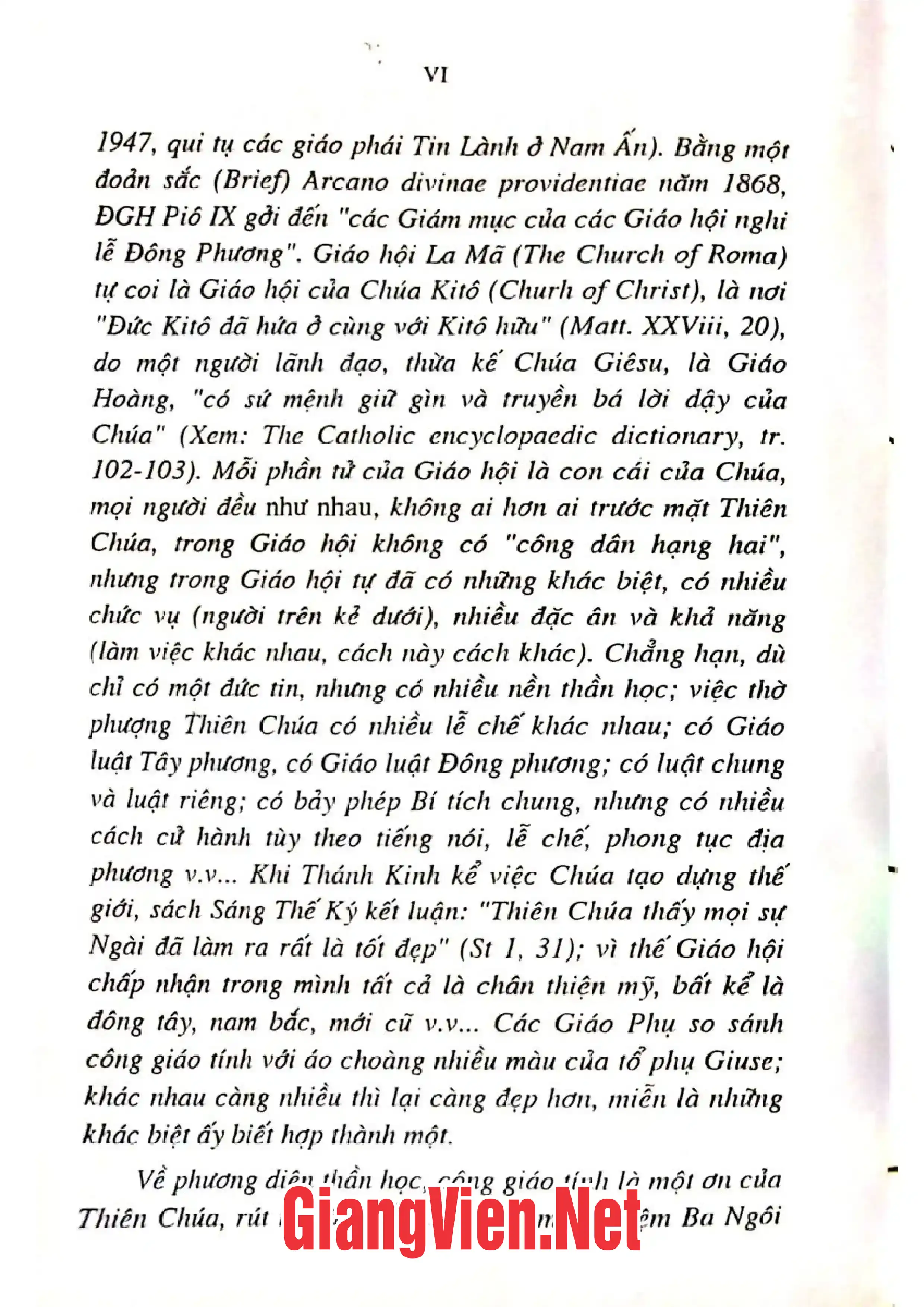 Ảnh minh họa nội dung cuốn sách: Việt Nam Công giáo sử- Tân biên 1553-2000, Quyển II