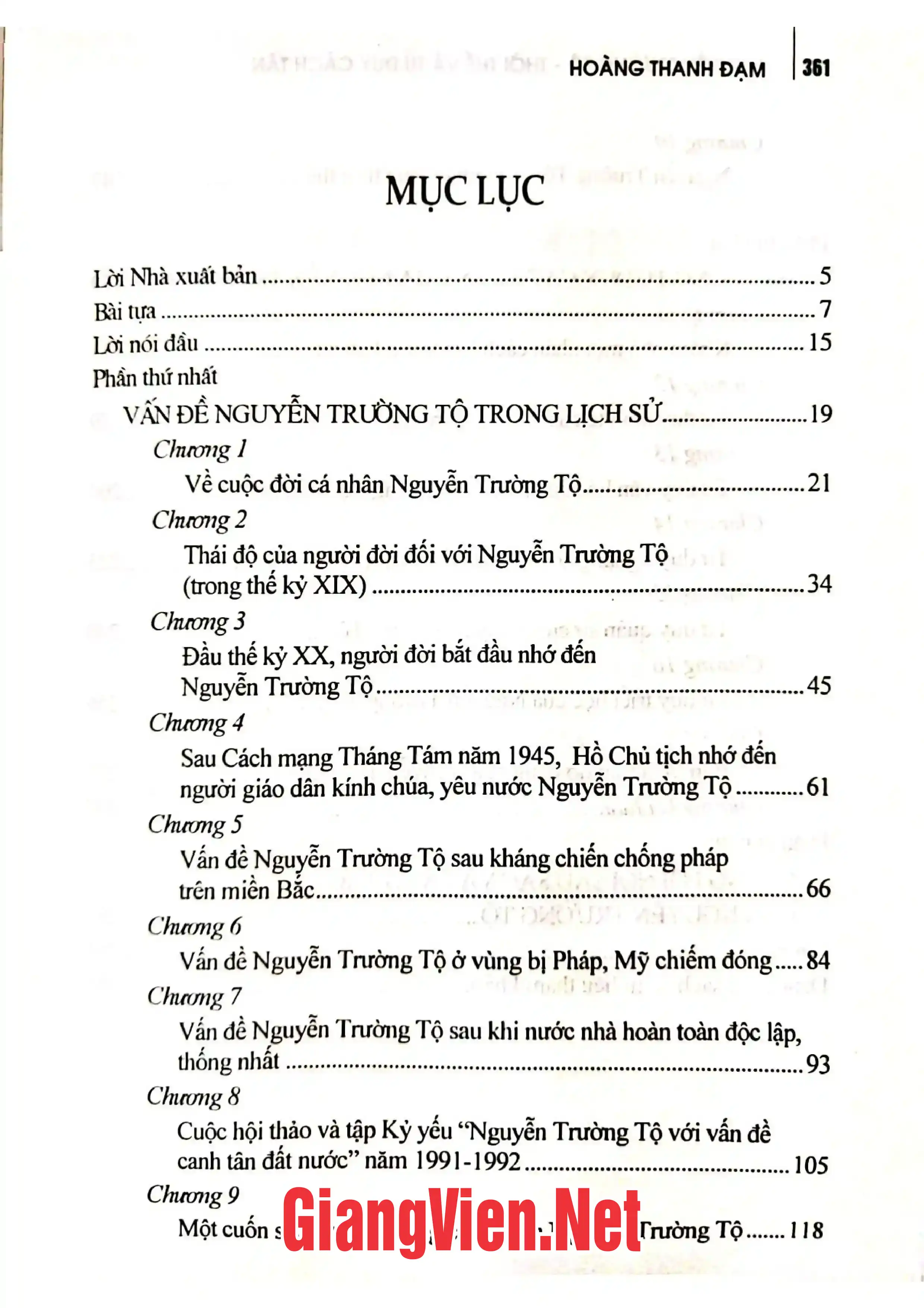 Trang bìa chính thức sách Nguyễn Trường Tộ thời thế và tư duy cách tân