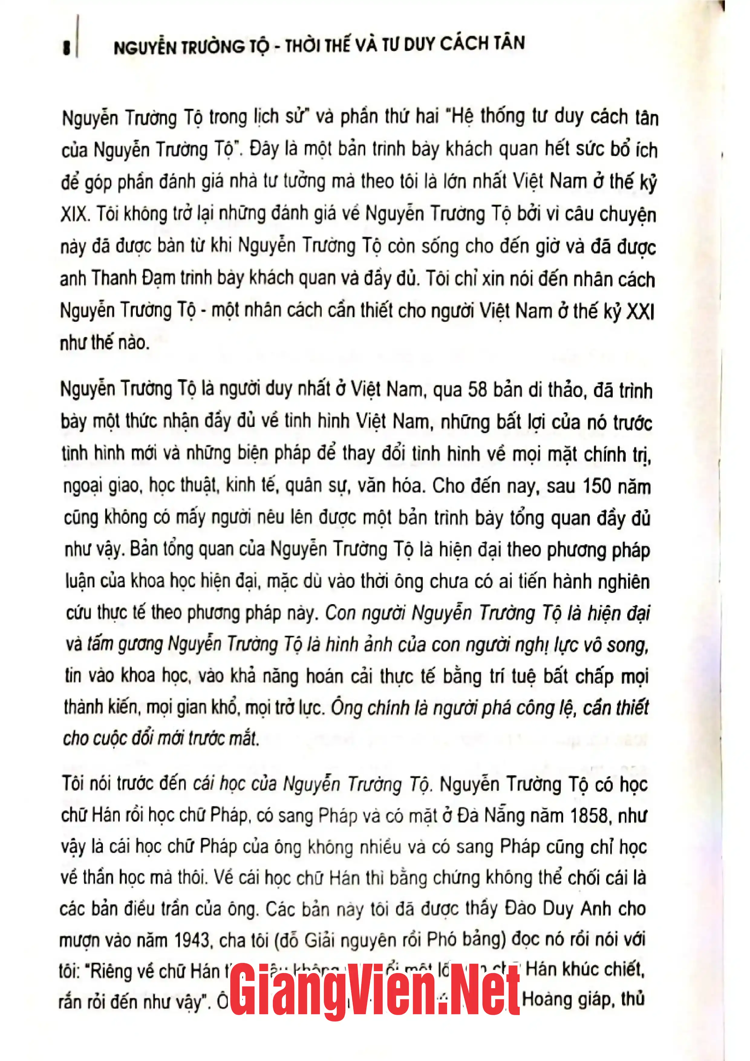Nội dung mục lục và hình ảnh sách Nguyễn Trường Tộ thời thế và tư duy cách tân - Trang 5