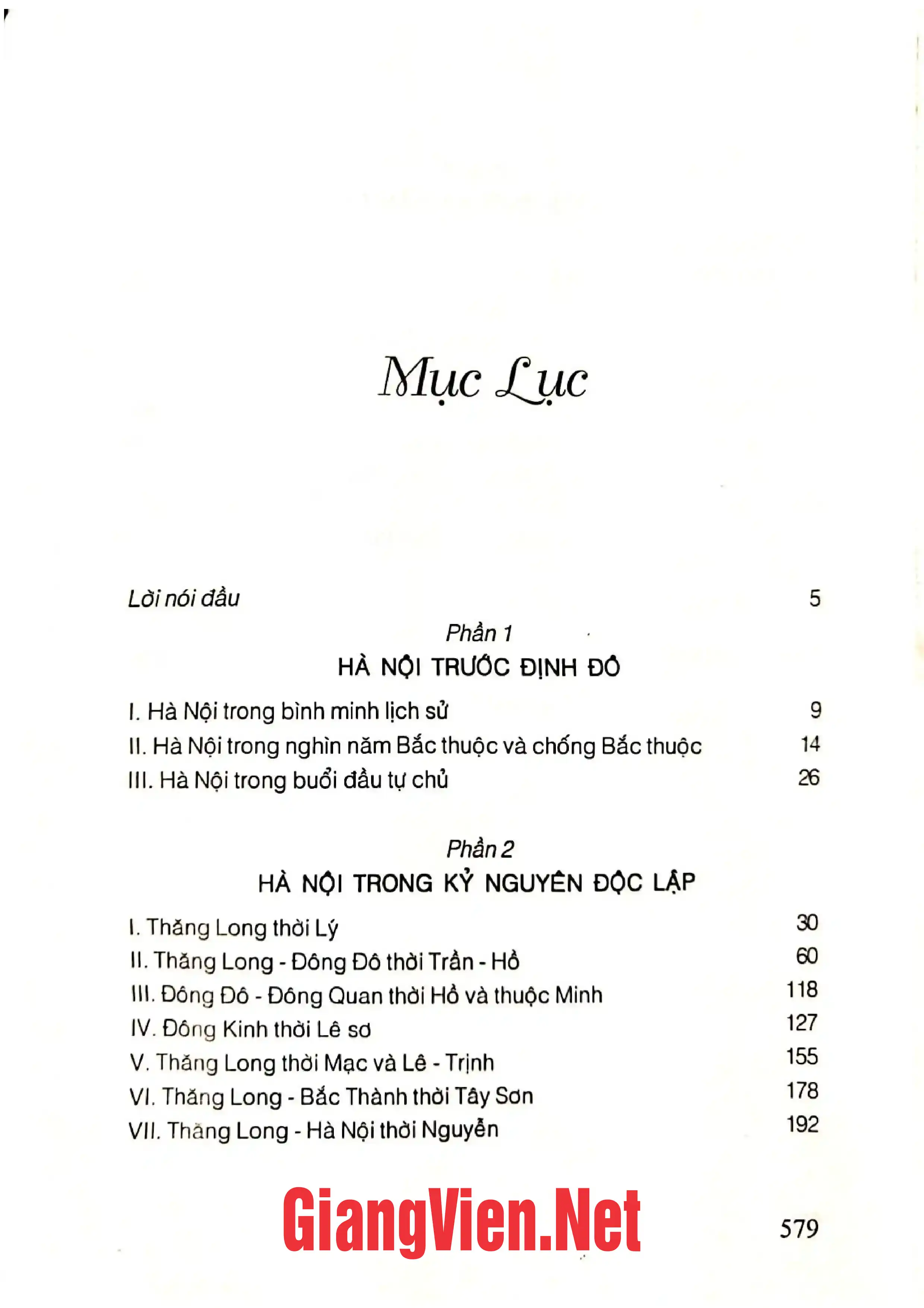 Trang bìa chính thức sách Thăng Long Hà Nội một nghìn sự kiện lịch sử