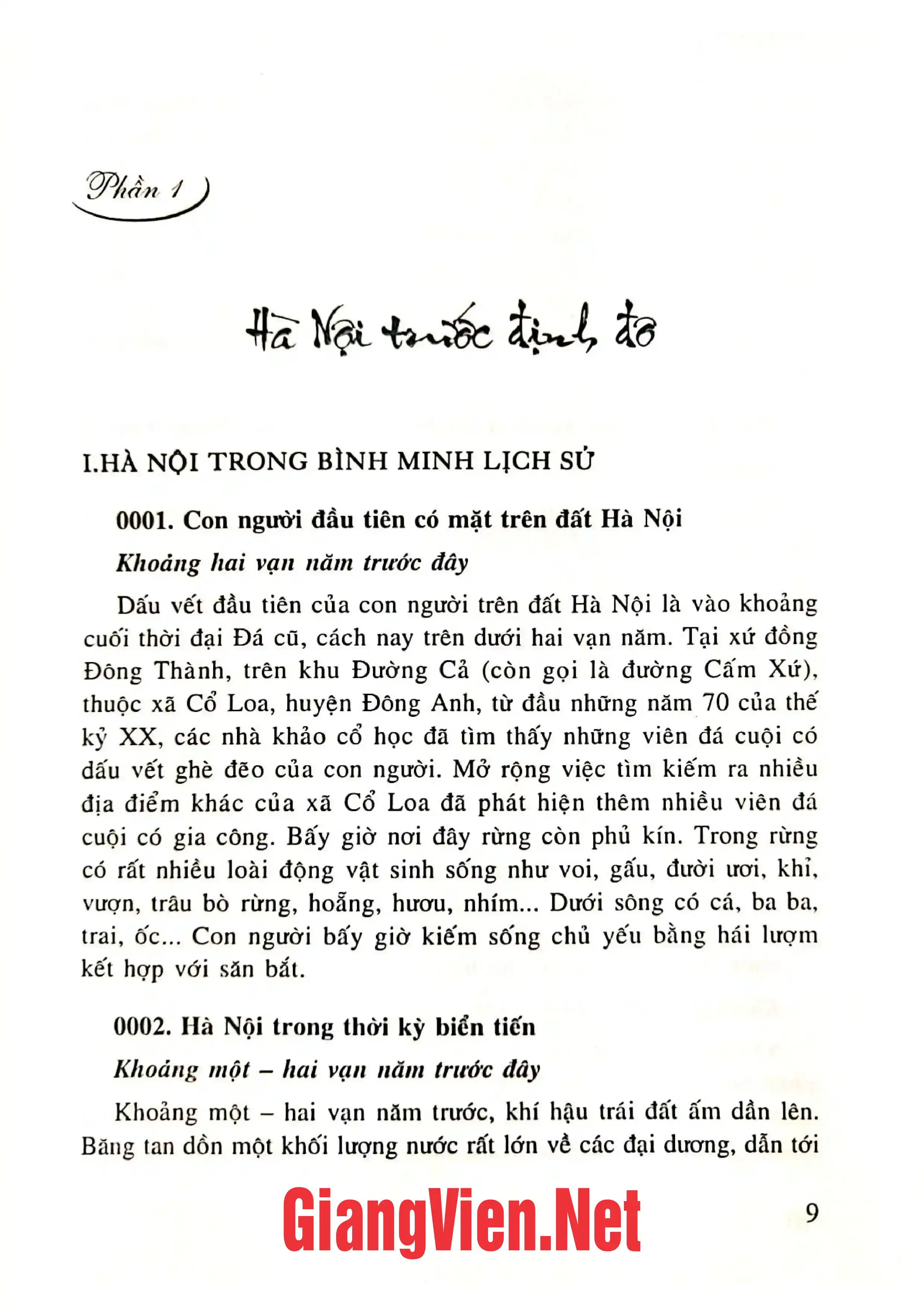 Nội dung mục lục và hình ảnh sách Thăng Long Hà Nội một nghìn sự kiện lịch sử - Trang 5