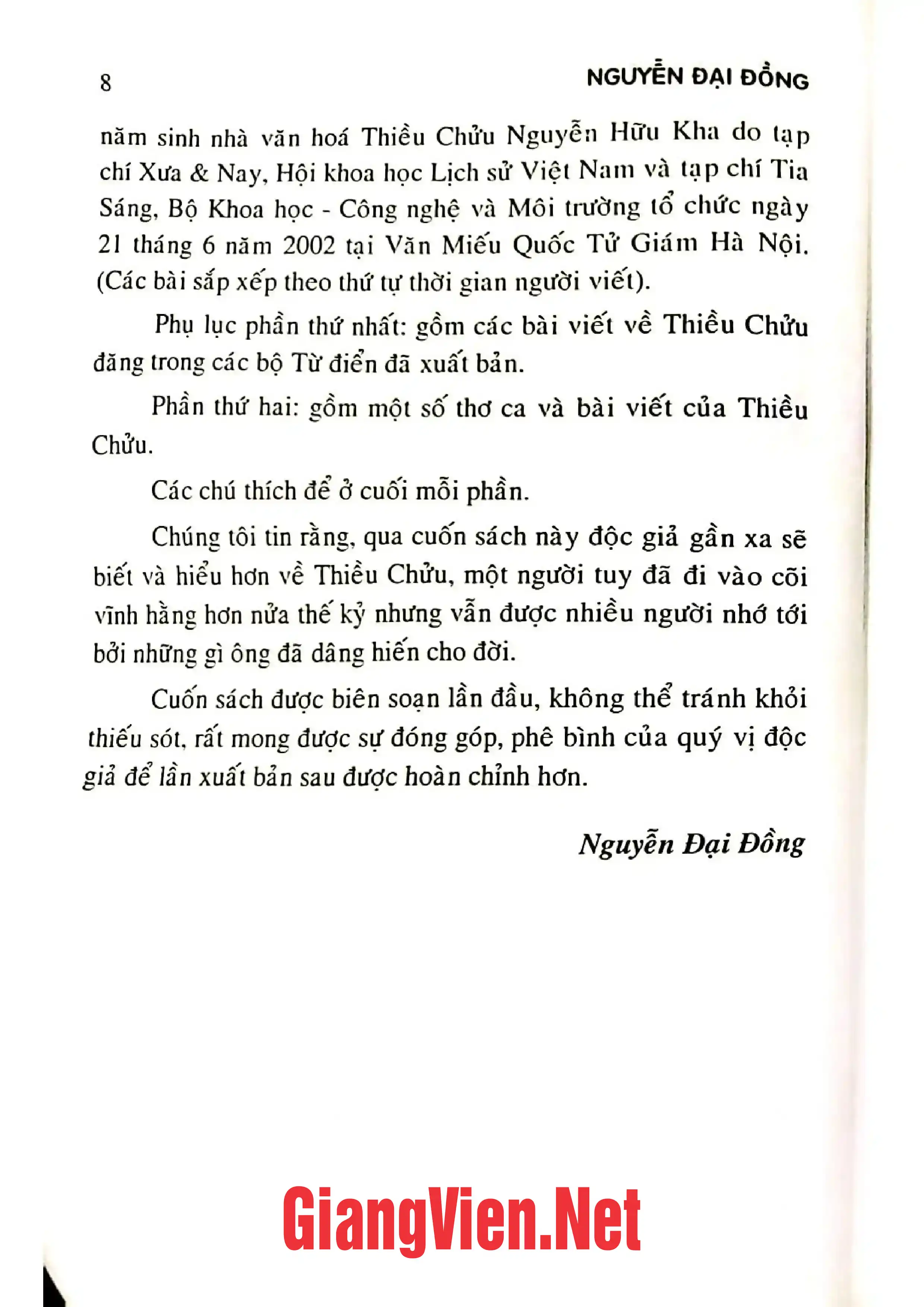 Mục lục chi tiết trang 1 sách Thiều chửu Nguyễn Hữu Kha 1902 - 1954