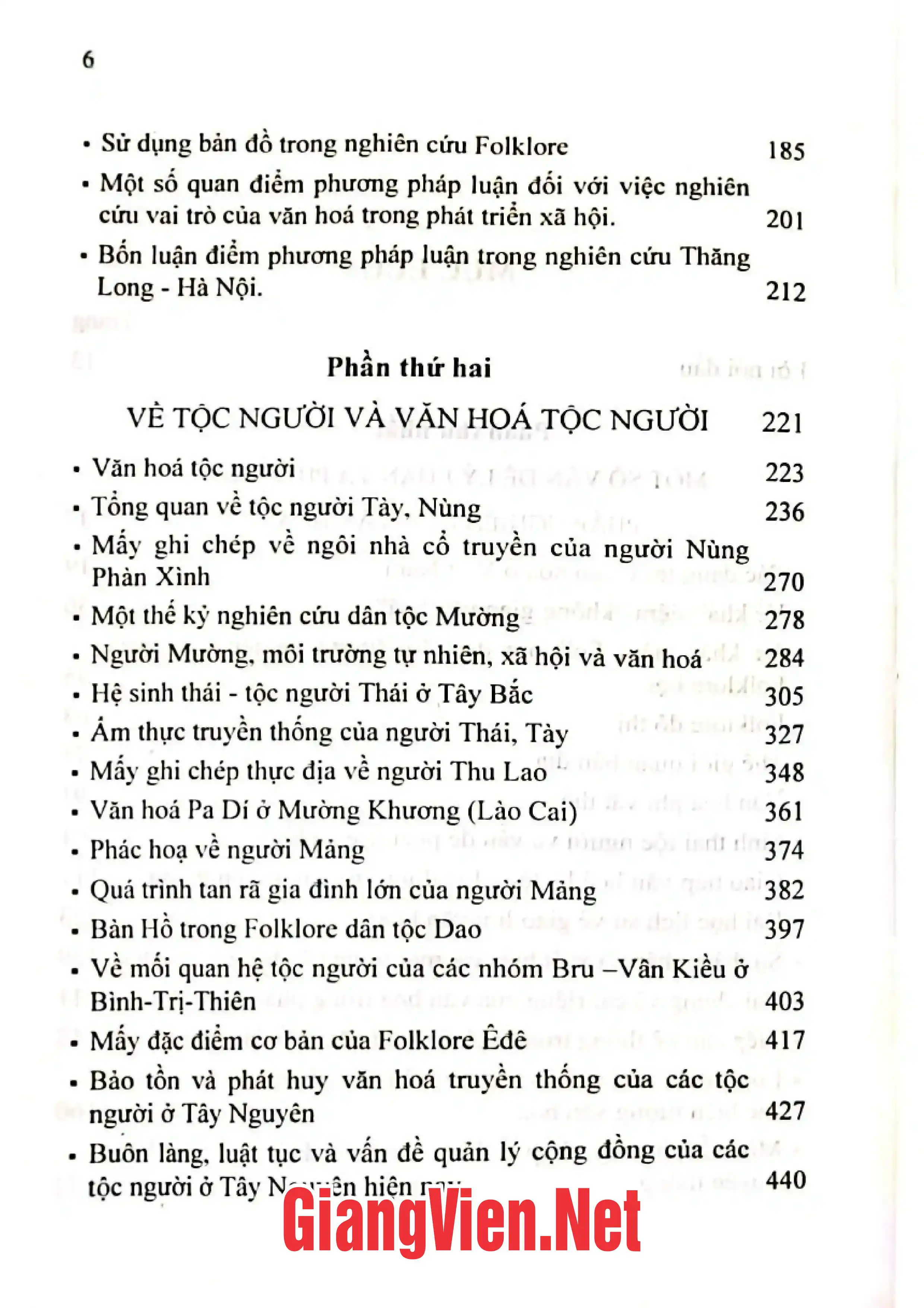 Ảnh minh họa nội dung cuốn sách: Văn hóa tộc người và văn hóa Việt Nam