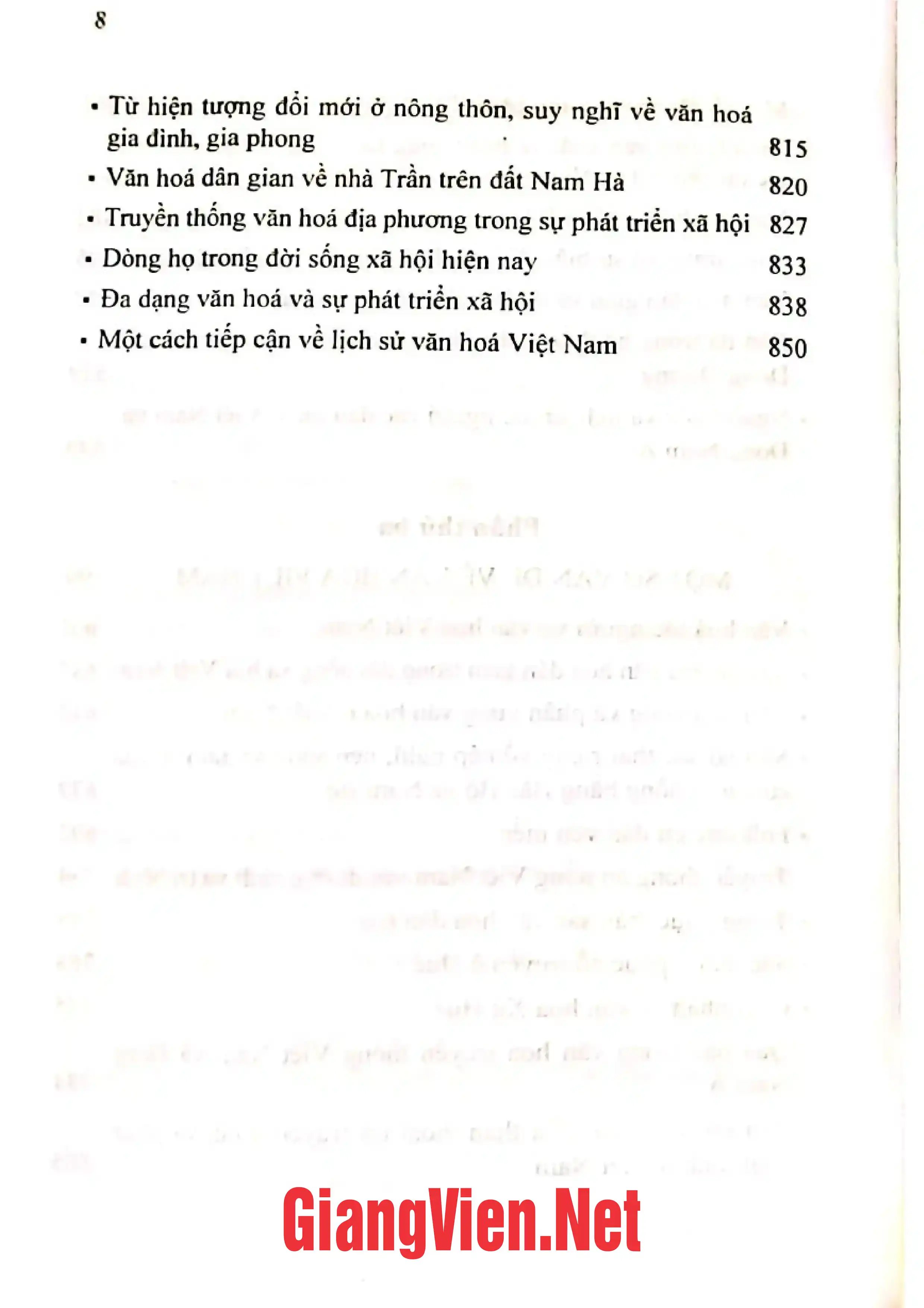 Ảnh minh họa nội dung cuốn sách: Văn hóa tộc người và văn hóa Việt Nam
