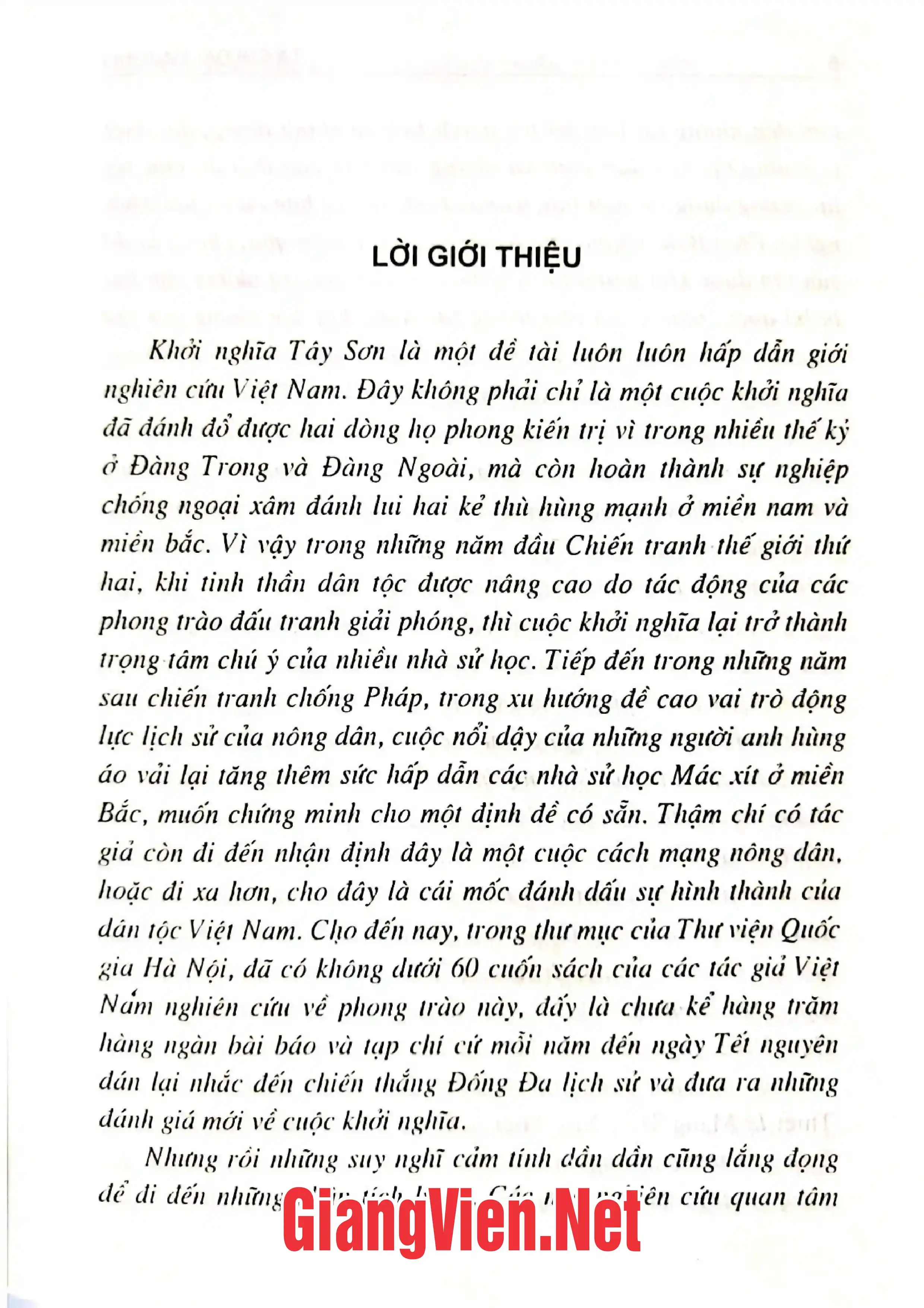Mục lục chi tiết trang 2 sách Việt Nam thời Tây Sơn lịch sử nội chiến 1771 - 1802