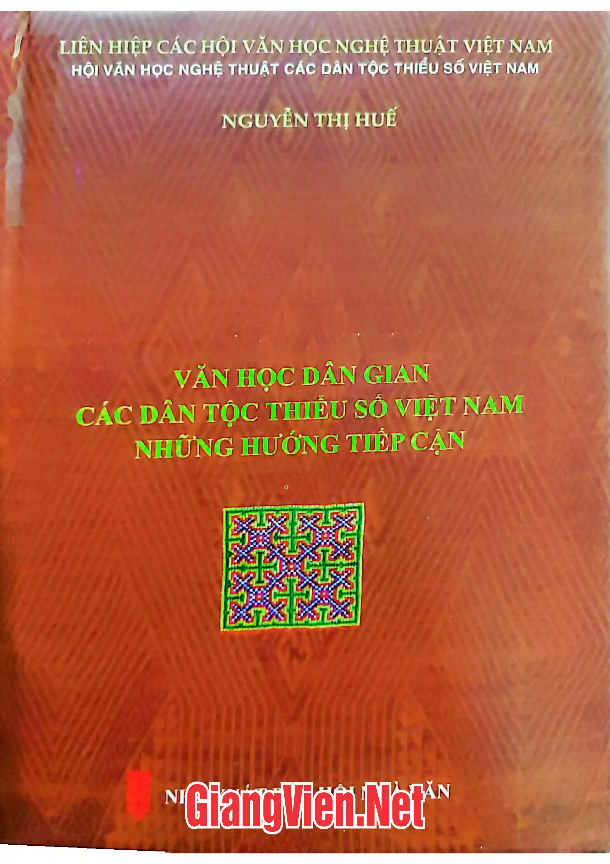 Ảnh bìa của Văn hóa dân gian các dân tộc thiểu số ở Việt Nam những hướng tiếp cận