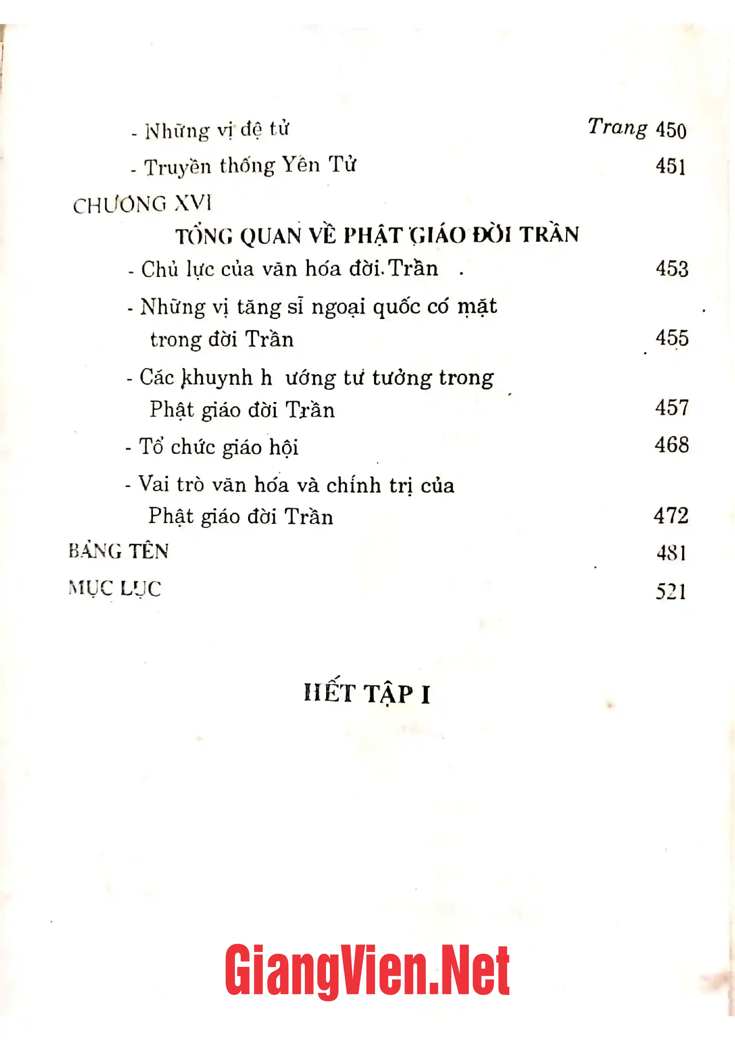 Nội dung mục lục và hình ảnh sách Việt Nam Phật giáo sử luận, tập1 - Trang 7
