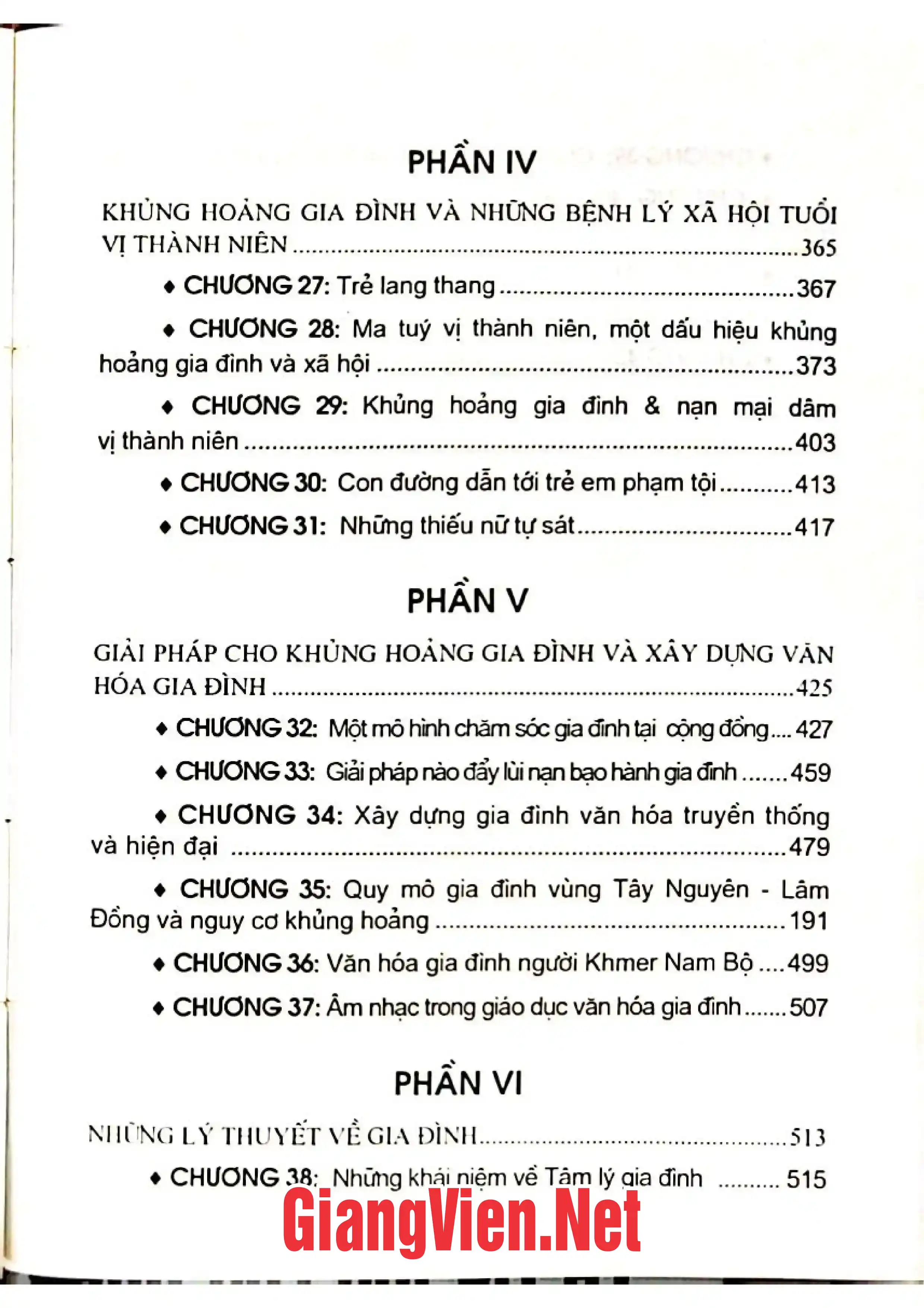 Ảnh minh họa nội dung cuốn sách: Gia đình Việt Nam