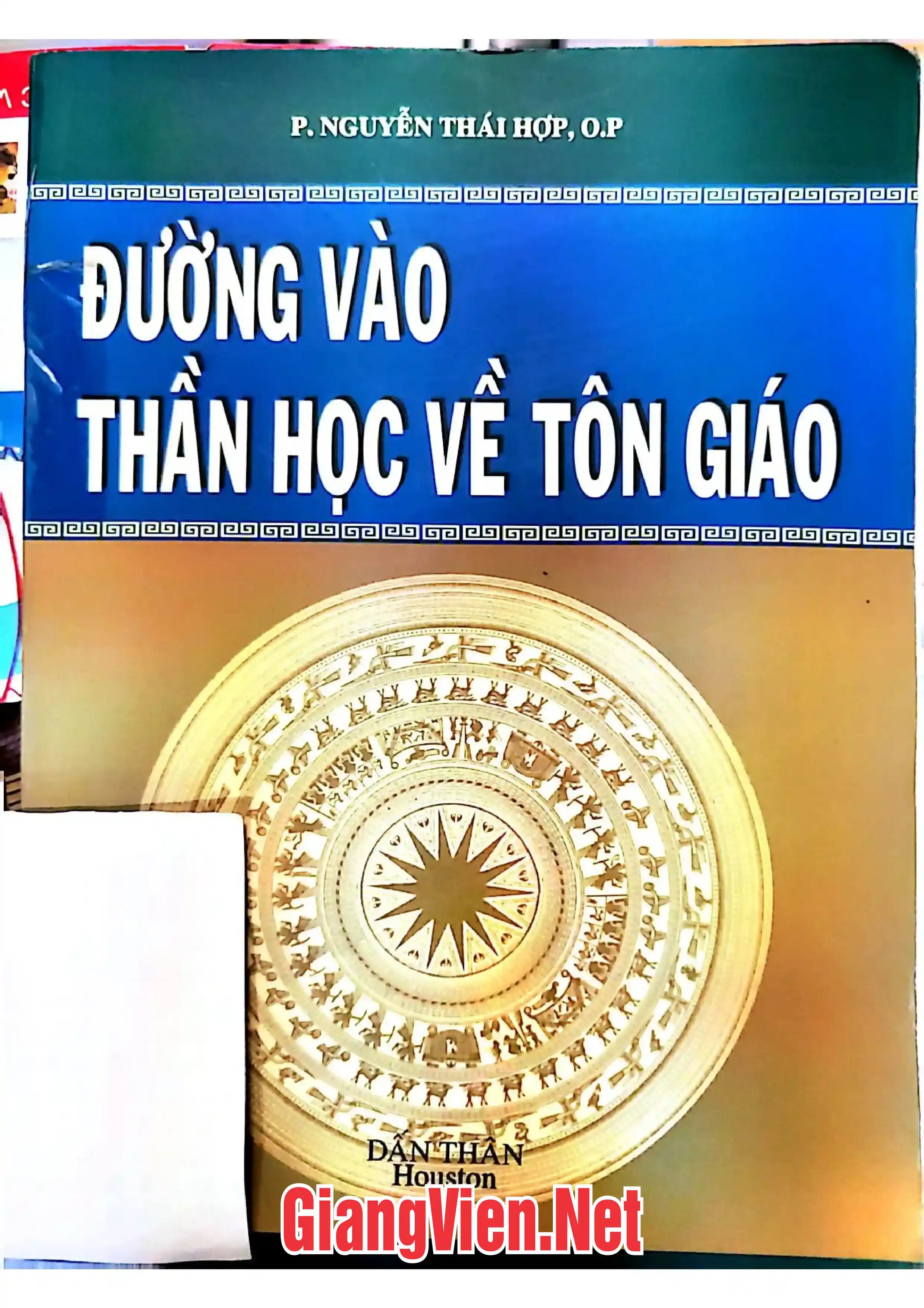 Ảnh bìa của Đường vào thần học tôn giáo