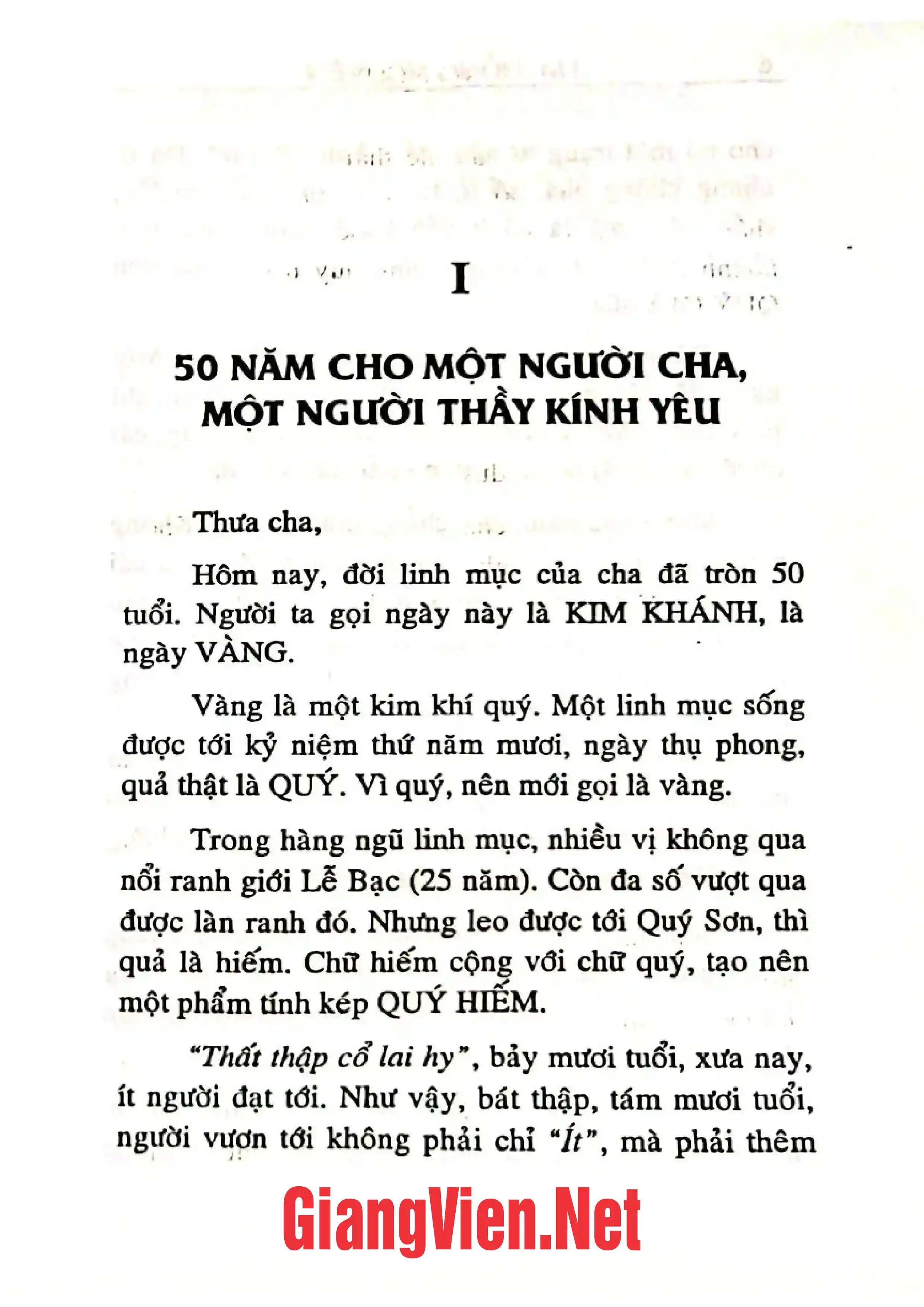 Nội dung mục lục và hình ảnh sách Những mảnh vụn đời linh mục - Trang 5