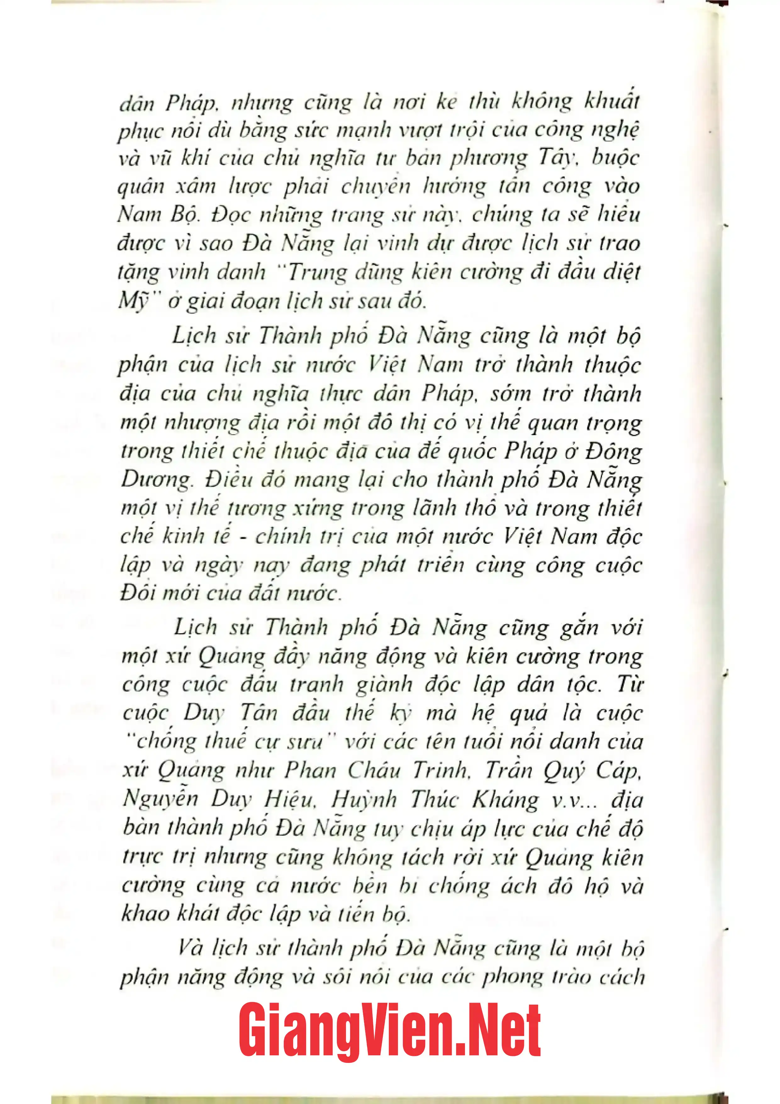 Nội dung mục lục và hình ảnh sách Lịch sử Đà Nẵng 1858-1945 - Trang 5