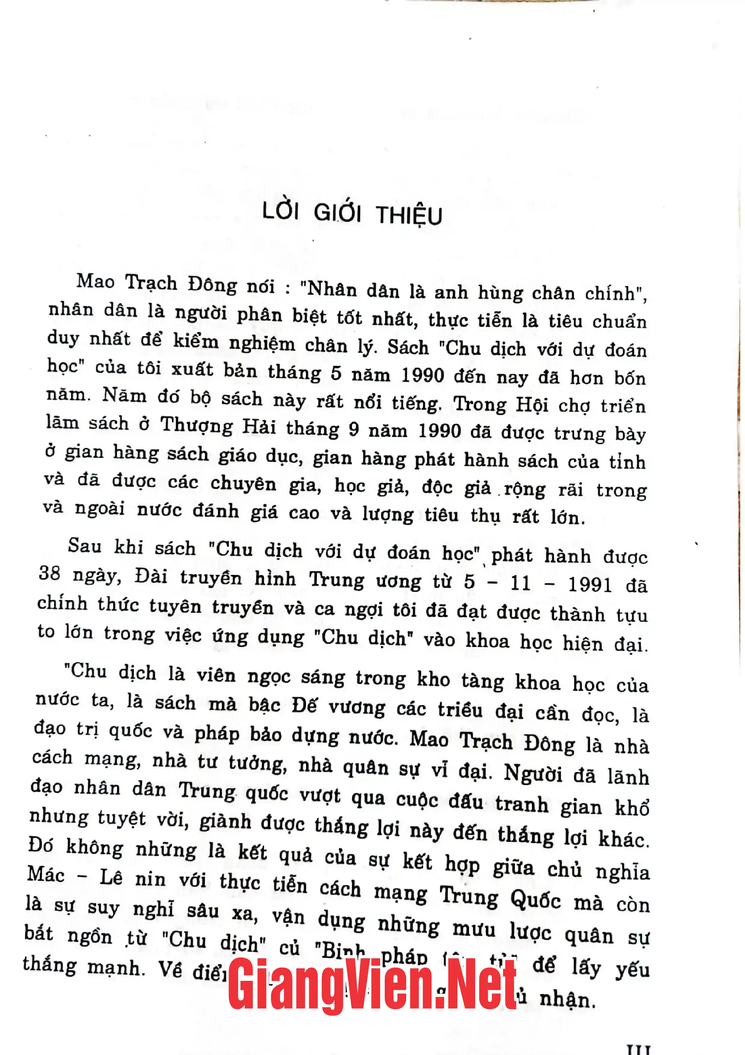 Ảnh minh họa nội dung cuốn sách: Chu dịch với dự đoán học