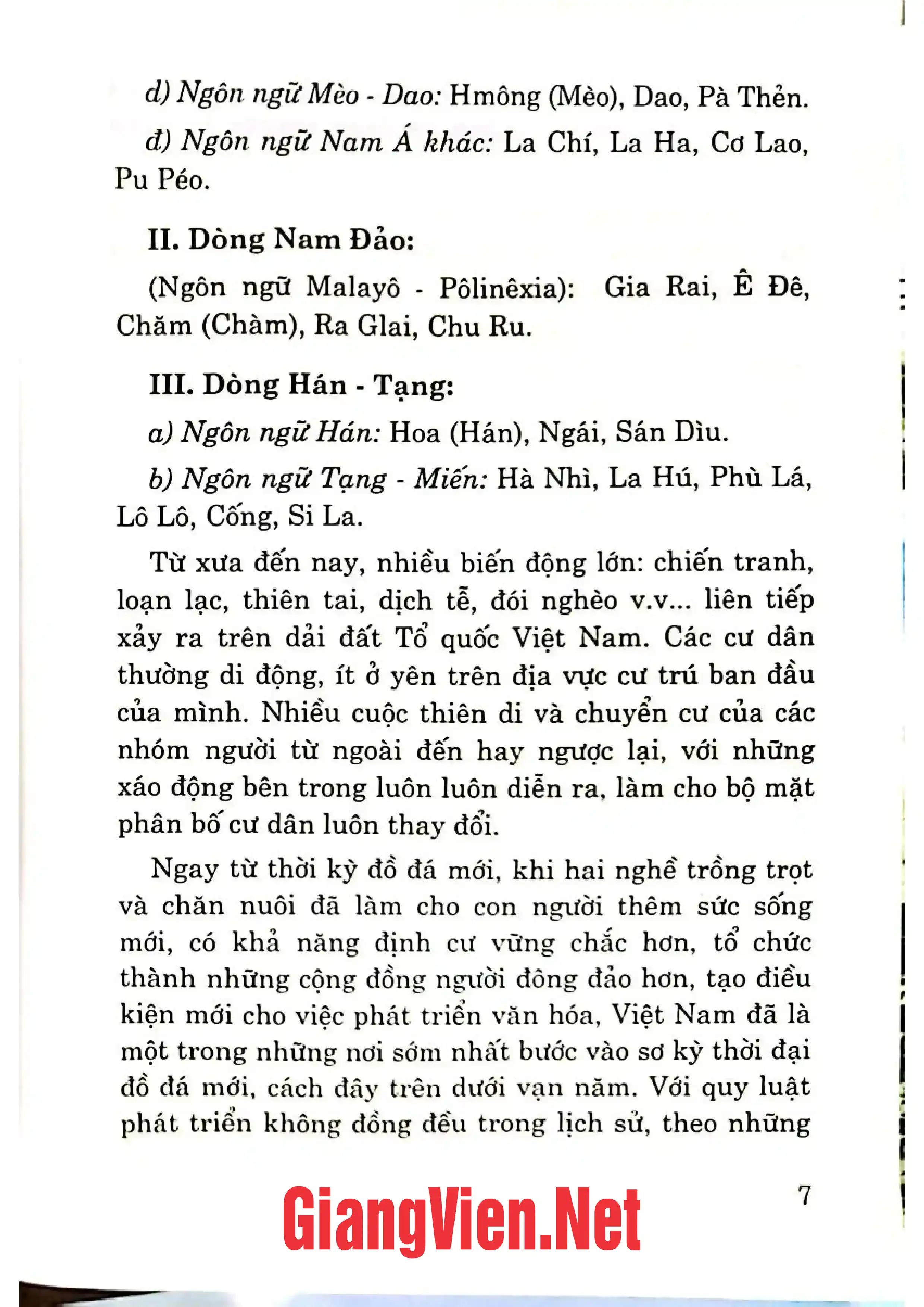 Nội dung mục lục và hình ảnh sách Sổ tay về các dân tộc ở Việt Nam - Trang 5