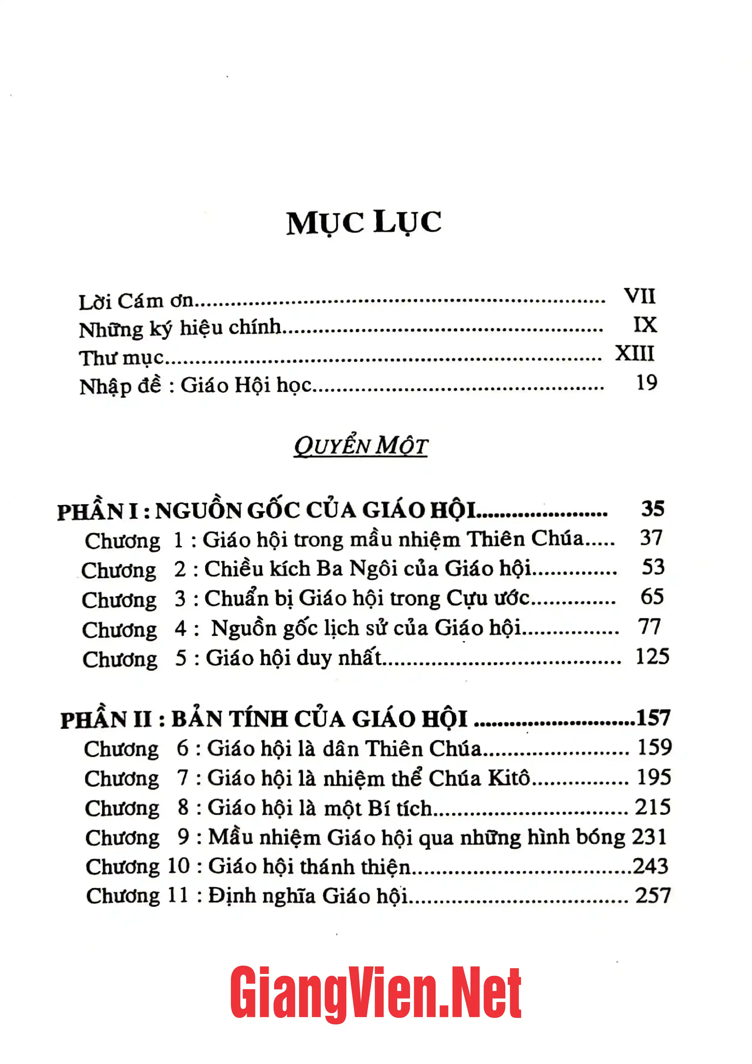 Trang bìa chính thức sách Giáo hội học thần học tín lý 3