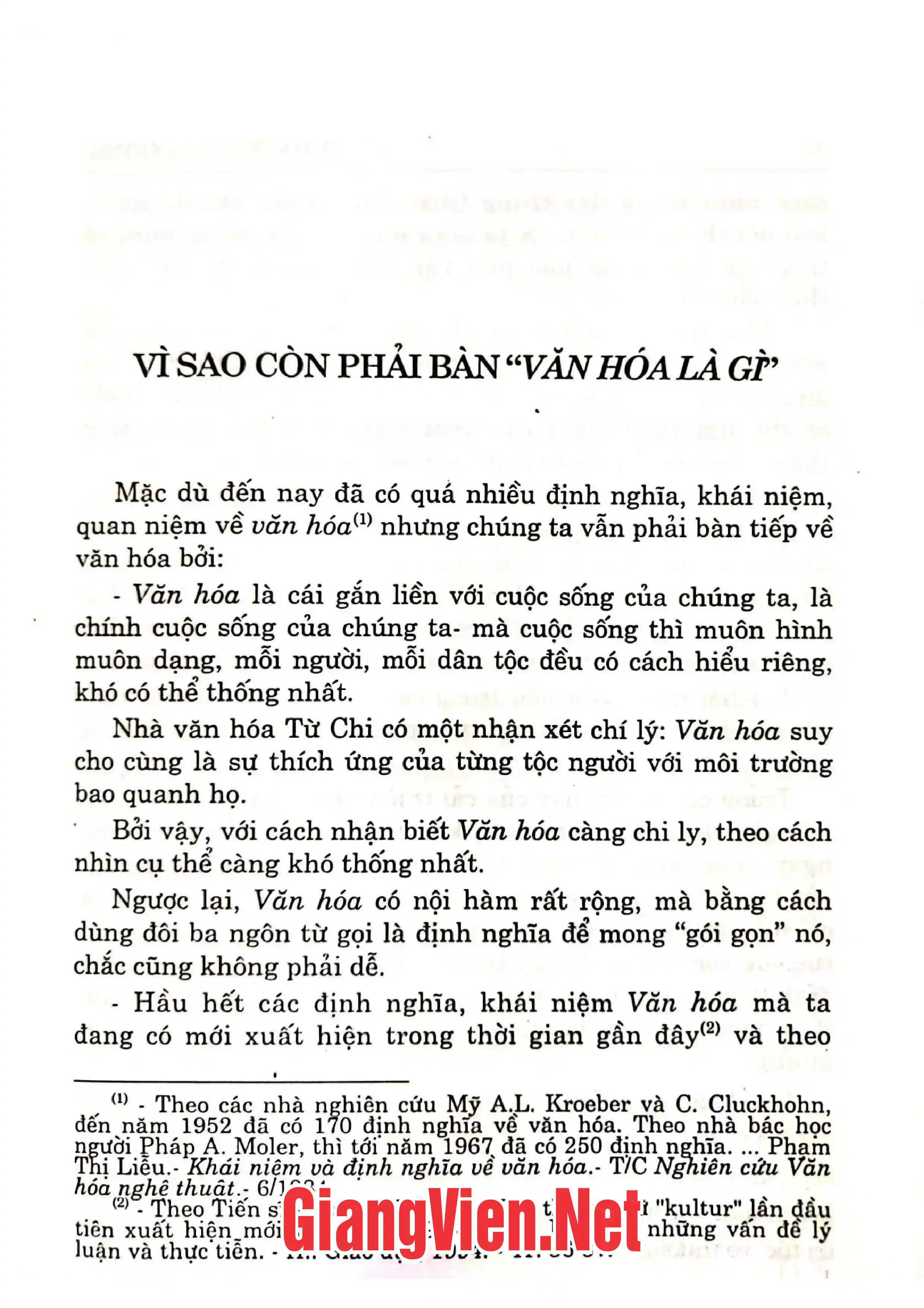 Nội dung mục lục và hình ảnh sách Văn hoá một góc nhìn - Trang 5
