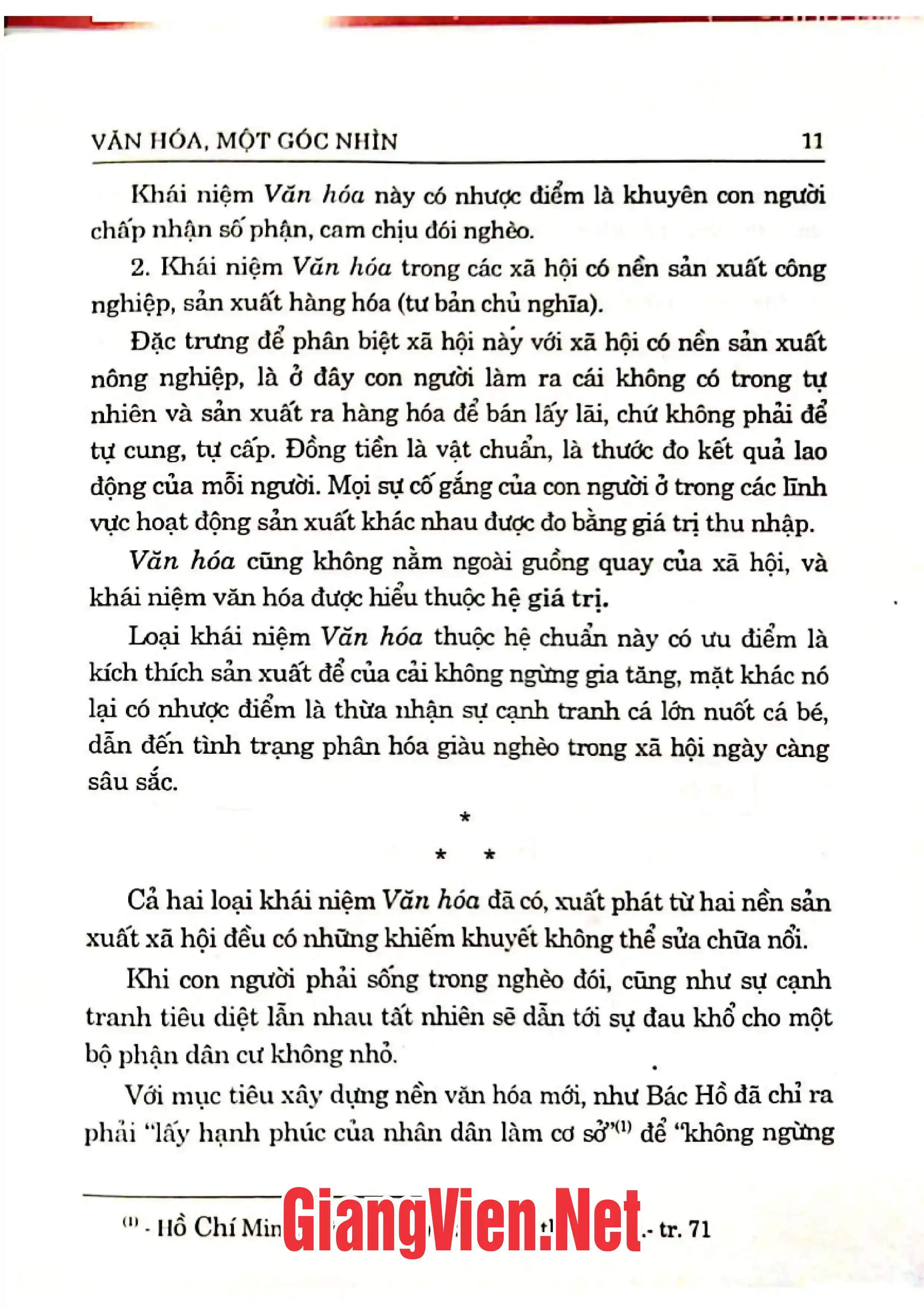 Nội dung mục lục và hình ảnh sách Văn hoá một góc nhìn - Trang 7