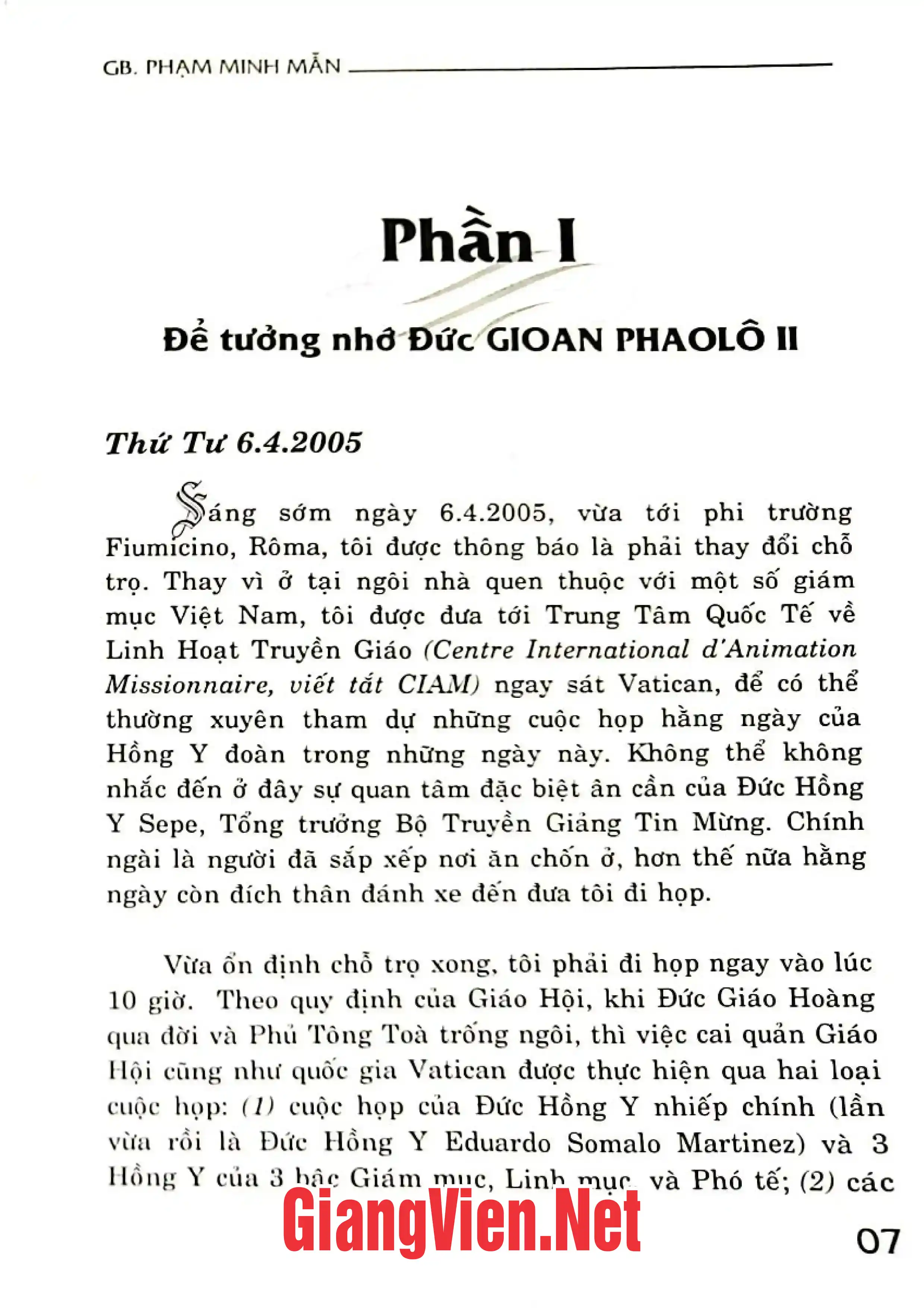 Mục lục chi tiết trang 3 sách Nhật ký một chuyến đi