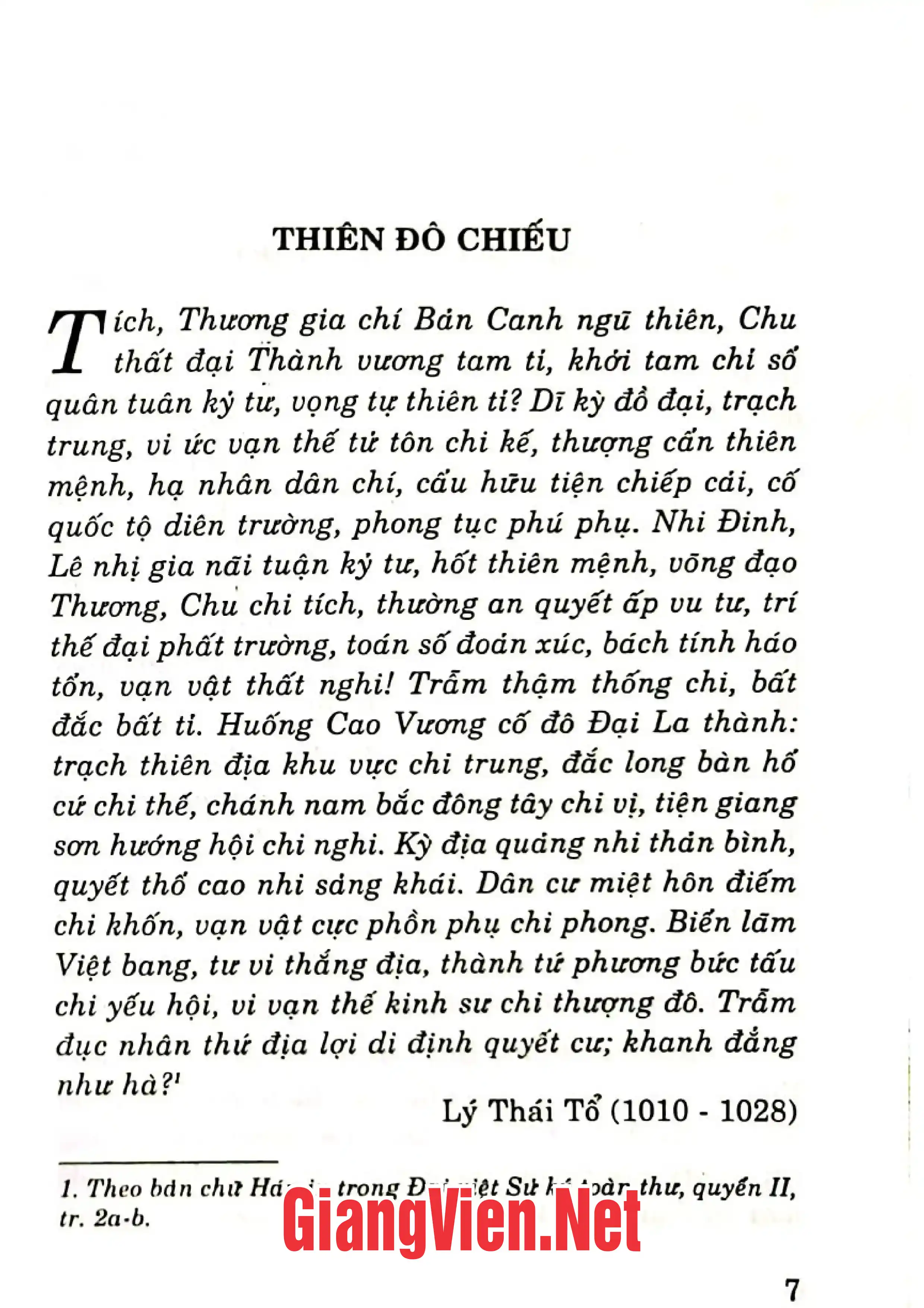 Mục lục chi tiết trang 3 sách Thăng Long diện mạo và lịch sử