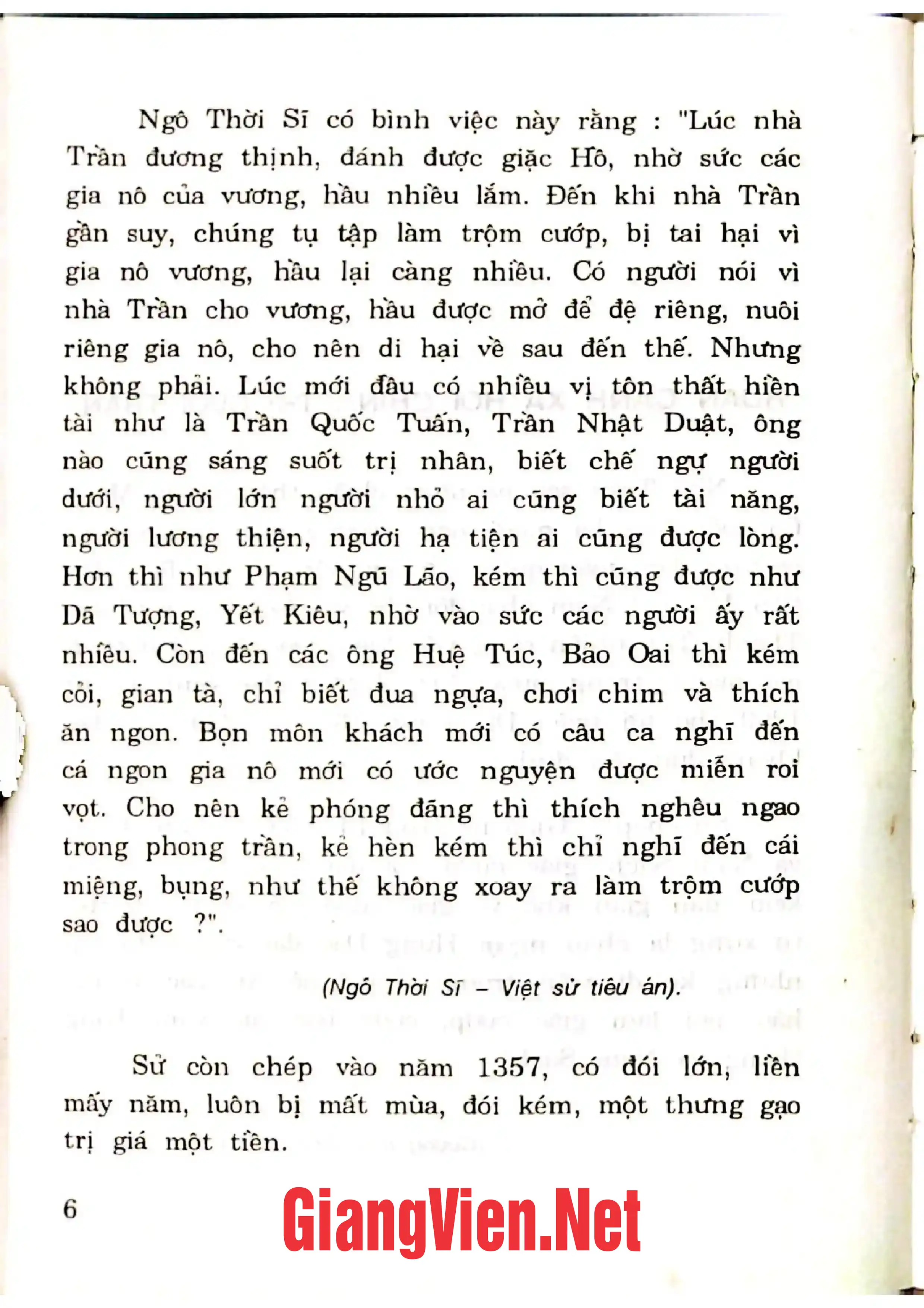 Mục lục chi tiết trang 1 sách Lịch sử tư tưởng Việt Nam, tập V: Tư tưởng Việt Nam thời Hồ 1380 - 1407