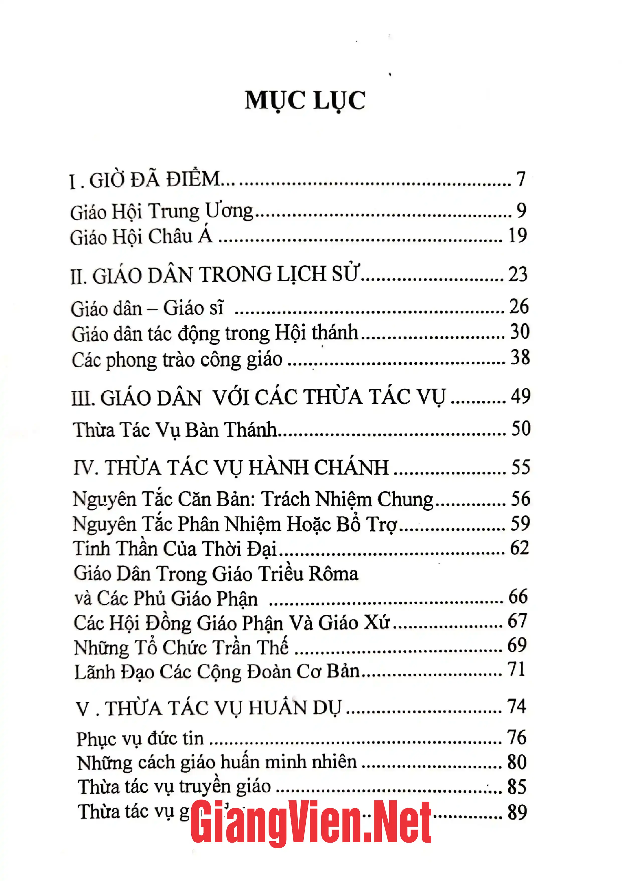 Trang bìa chính thức sách Giáo dân trong Hội Thánh