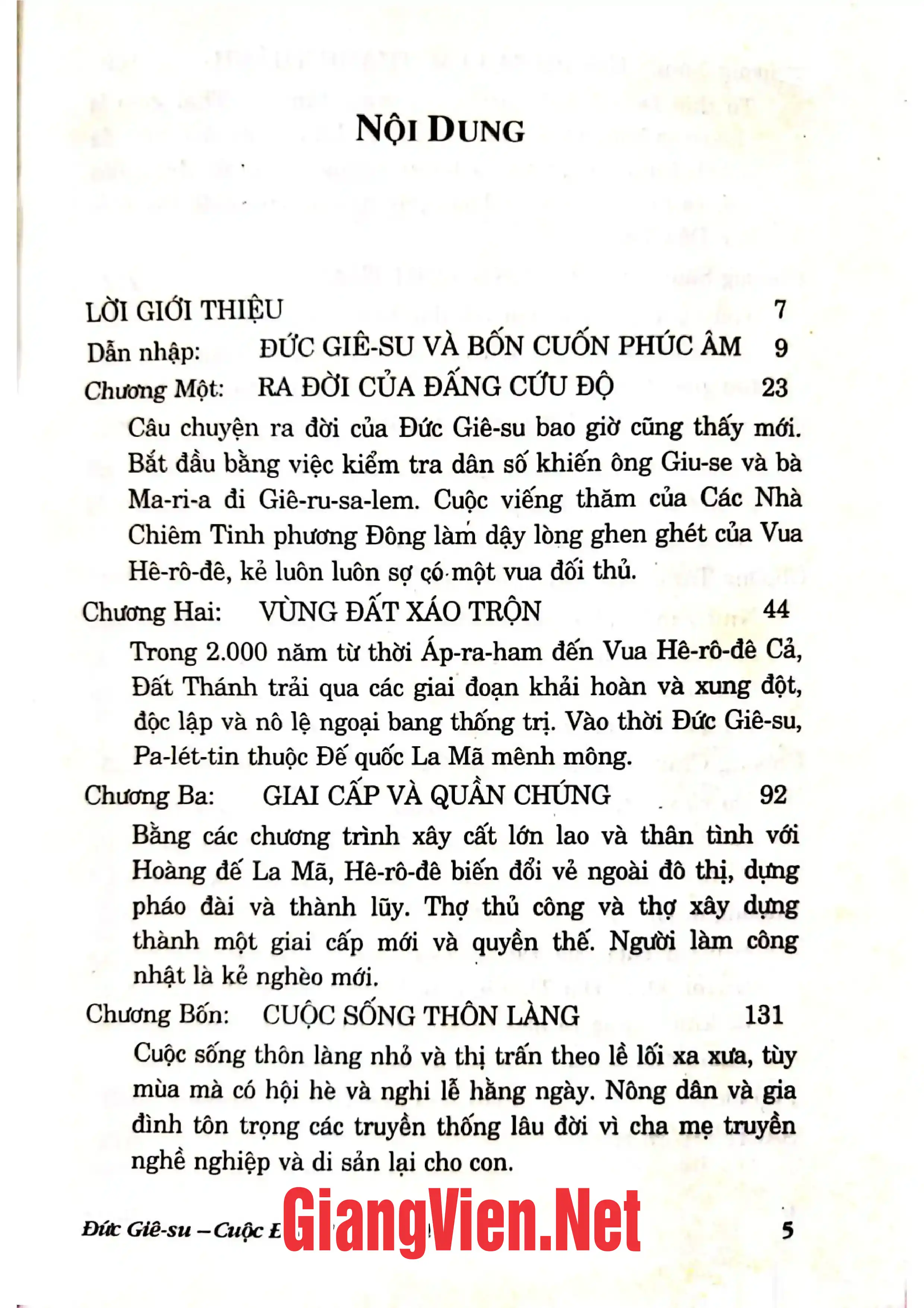 Trang bìa chính thức sách Đức Giêsu cuộc đời và thời đại