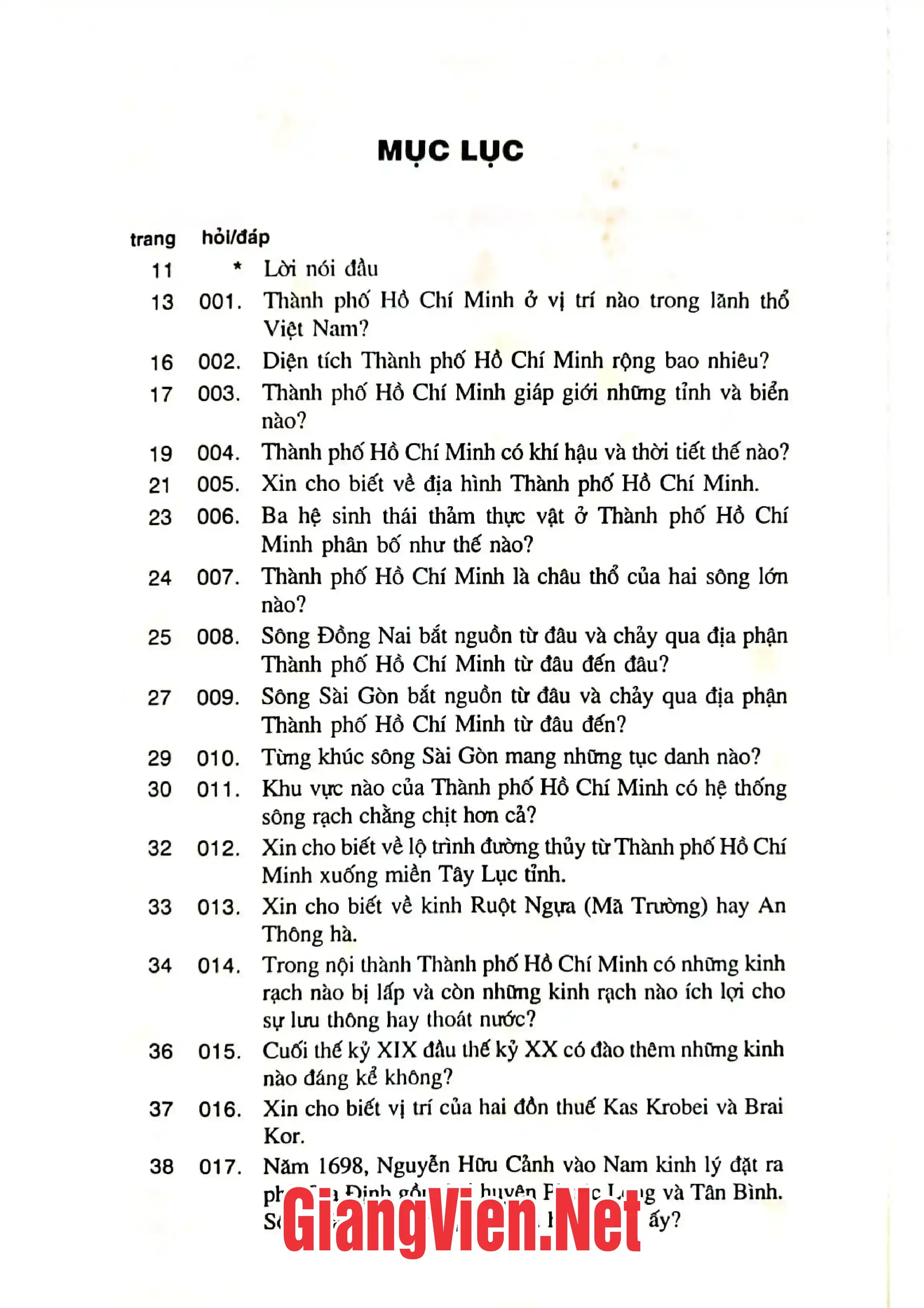 Ảnh minh họa nội dung cuốn sách: Địa lý Gia định- Sài Gòn thành phố Hồ Chí Minh