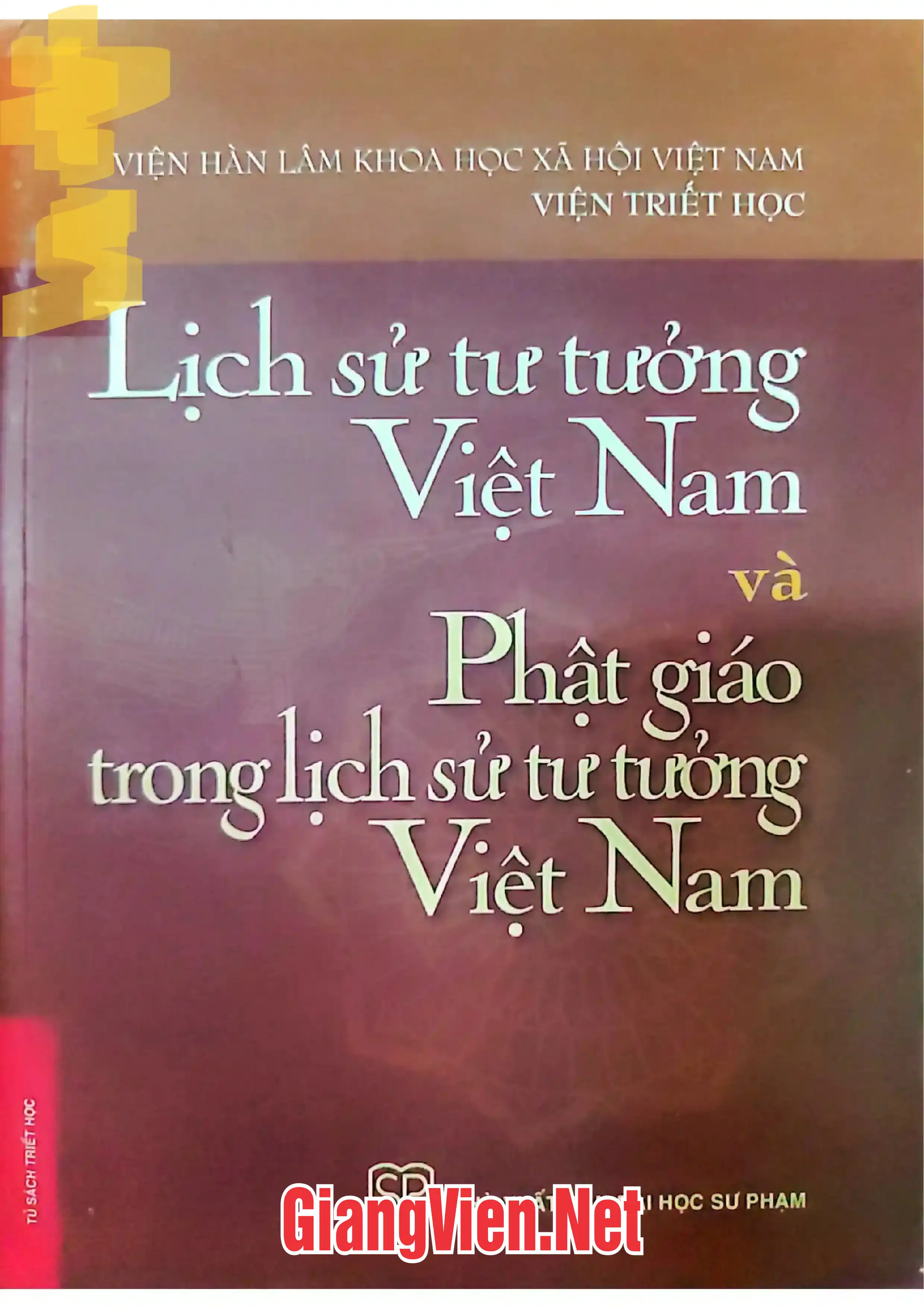 Ảnh bìa của Lịch sử tư tưởng Việt Nam và Phật giáo trong lịch sử tư tưởng Việt Nam