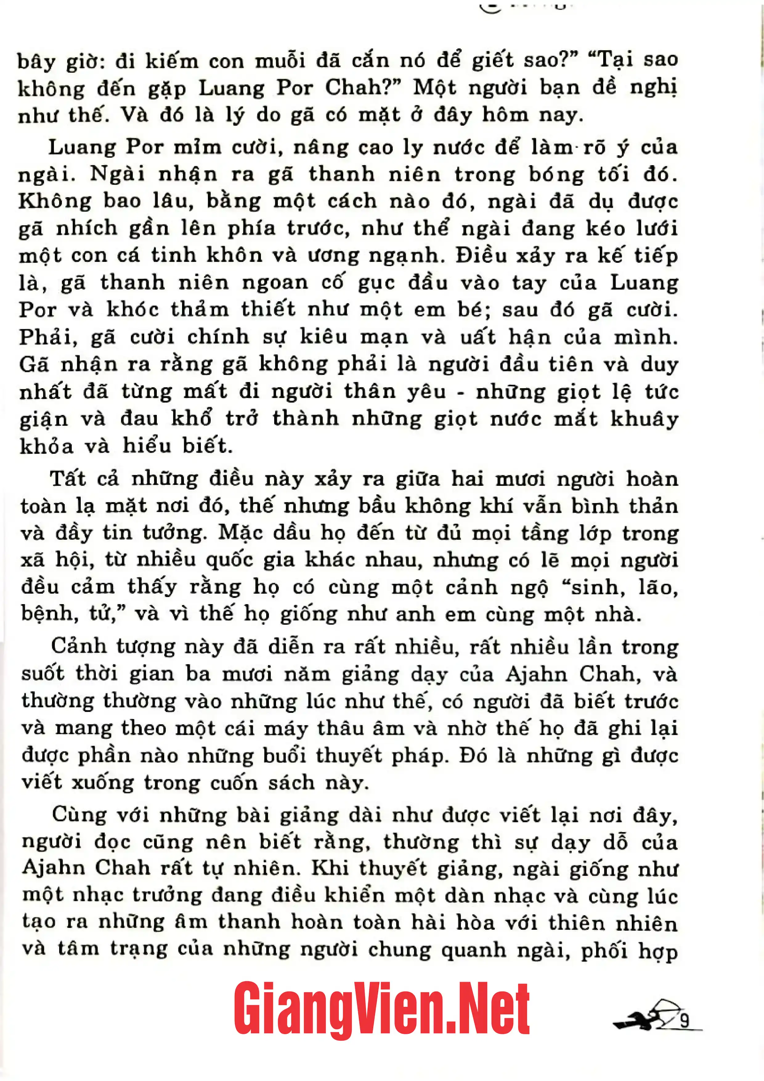 Ảnh minh họa nội dung cuốn sách: Suối nguồn tâm linh