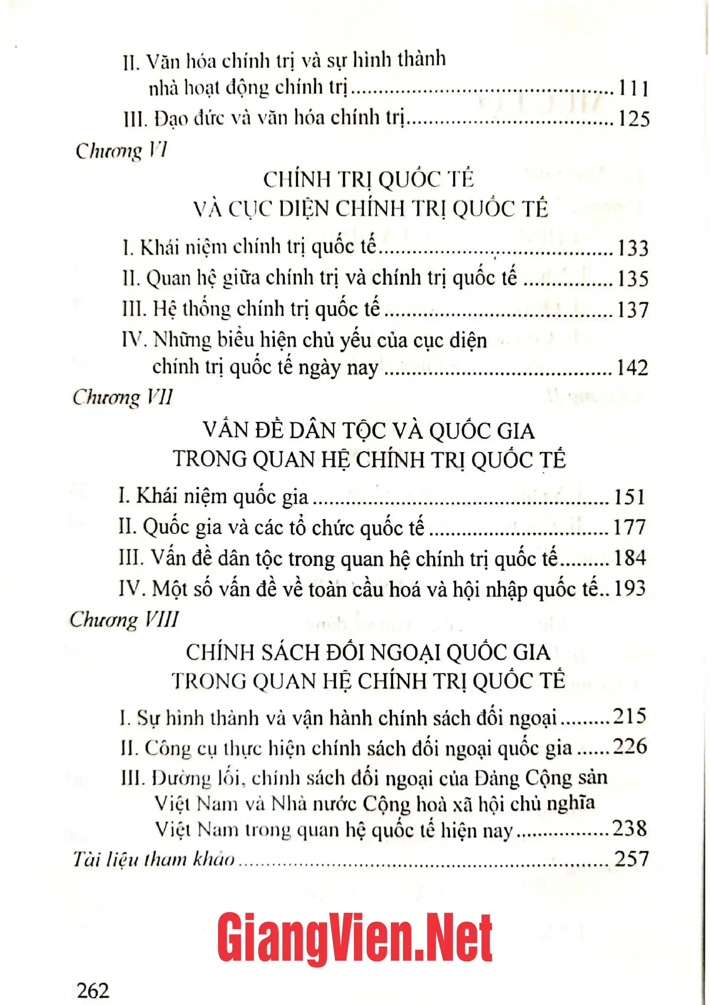 Mục lục chi tiết trang 1 sách Phân tích triết học. Những vấn đề cơ bản về chính trị và khoa học chính trị