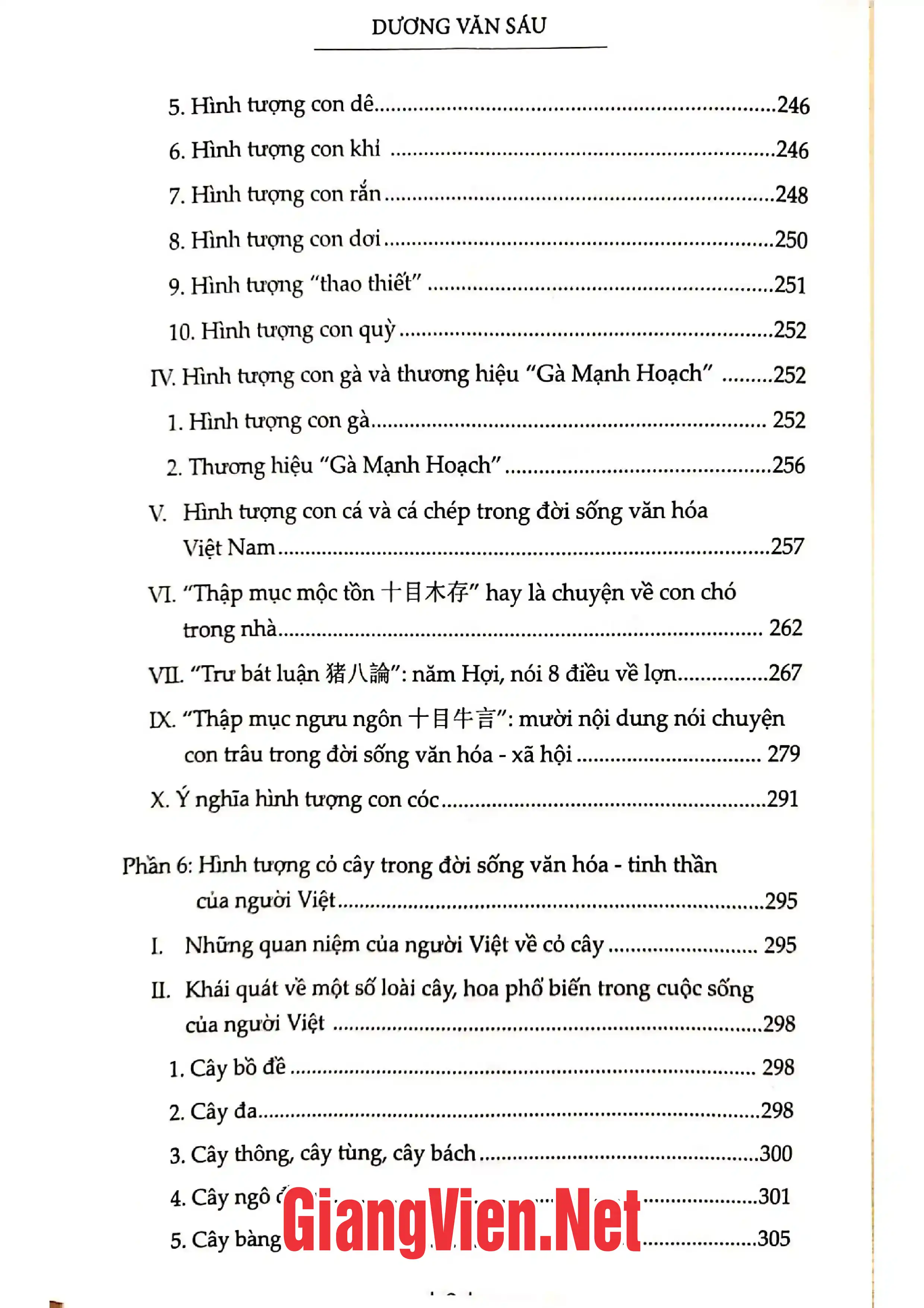 Mục lục chi tiết trang 3 sách Giải mã văn hóa Việt