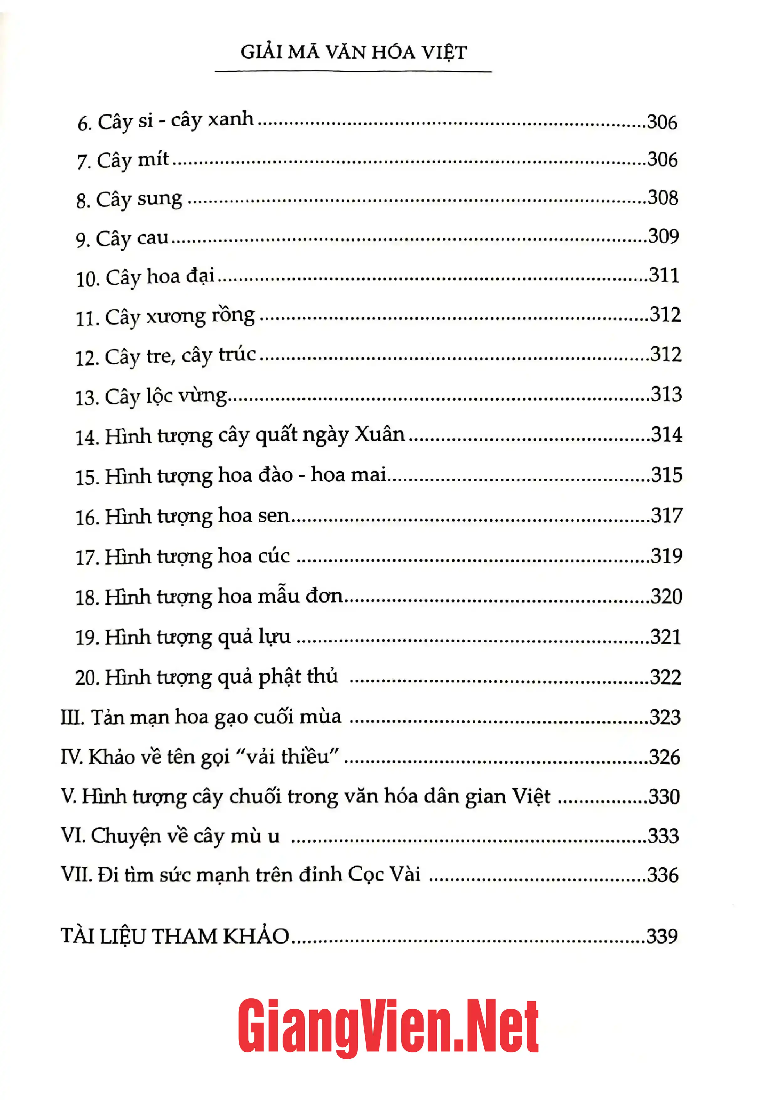 Nội dung trang phụ bản giới thiệu sách Giải mã văn hóa Việt
