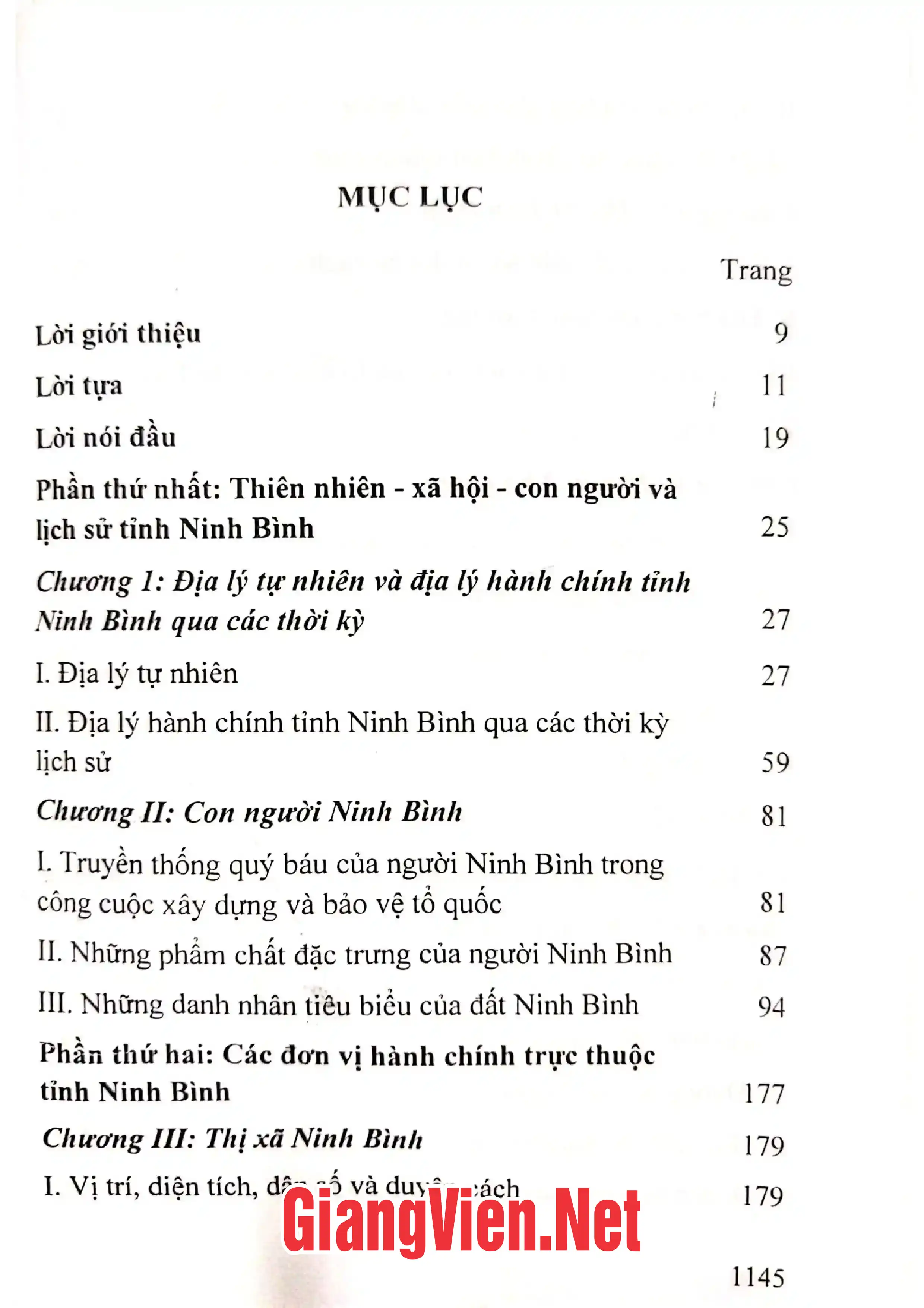 Trang bìa chính thức sách Địa chí văn hóa dân gian Ninh Bình