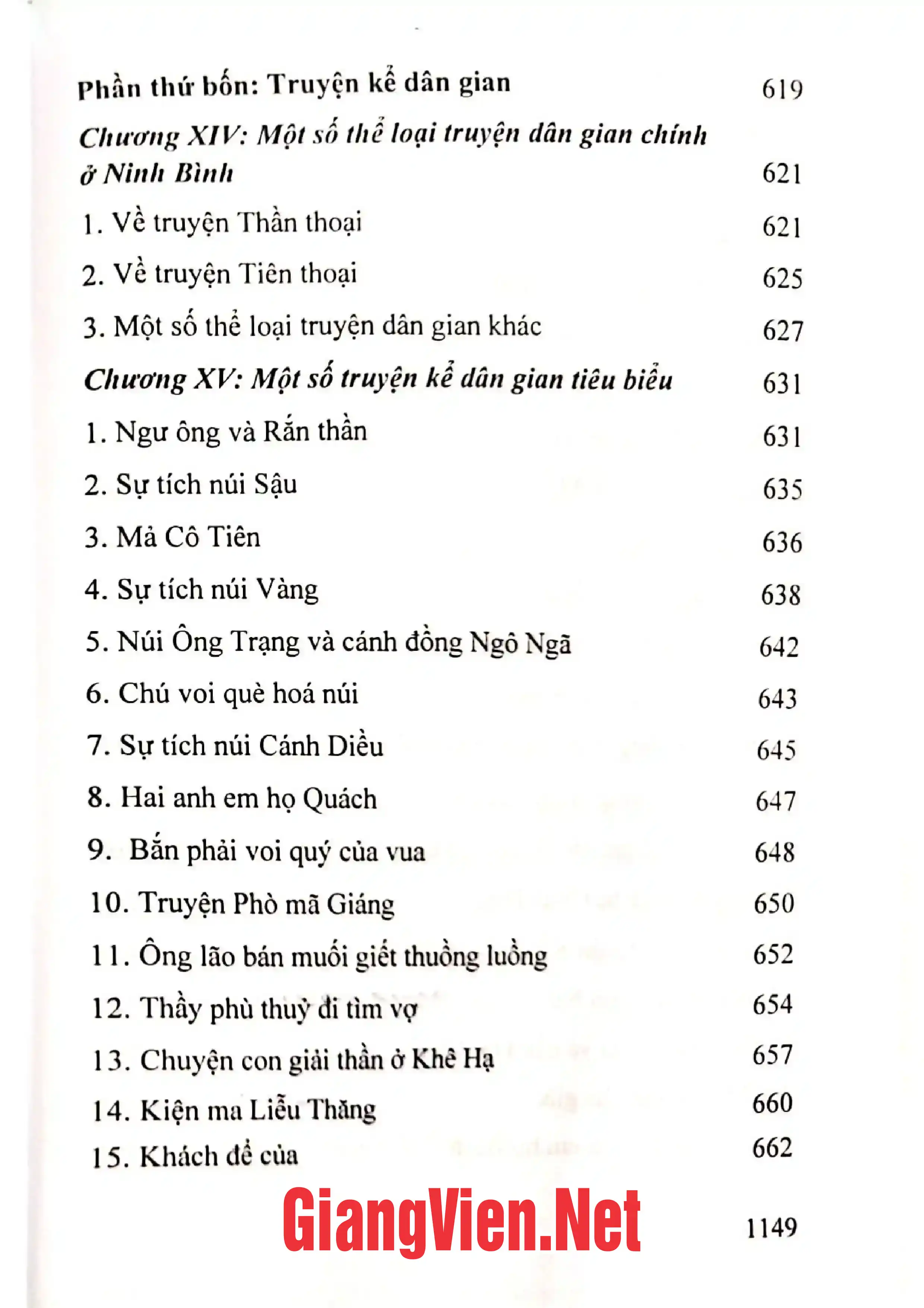 Nội dung trang phụ bản giới thiệu sách Địa chí văn hóa dân gian Ninh Bình