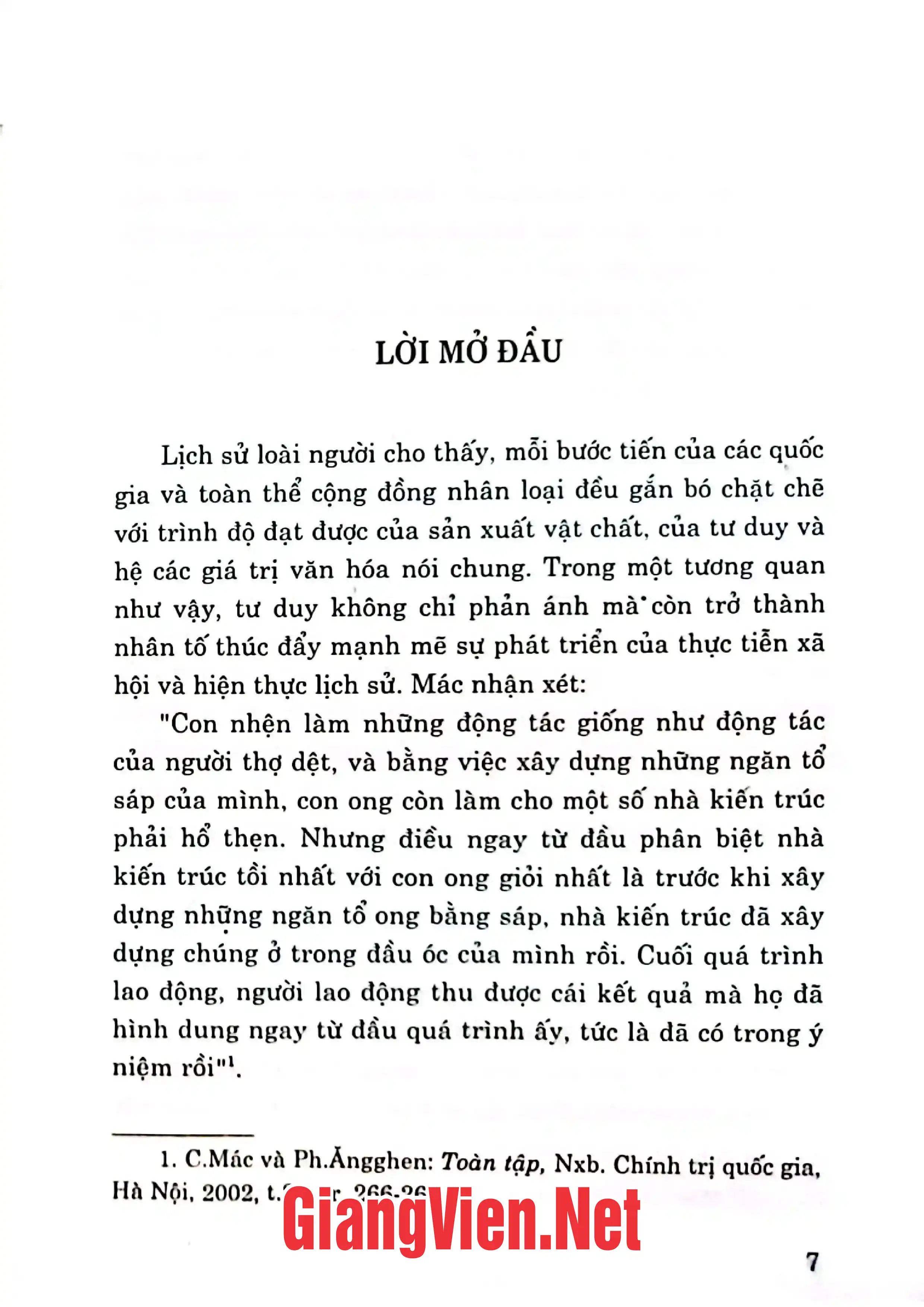 Nội dung trang phụ bản giới thiệu sách Lôgíc vận động của khái niệm trong tư duy lý luận