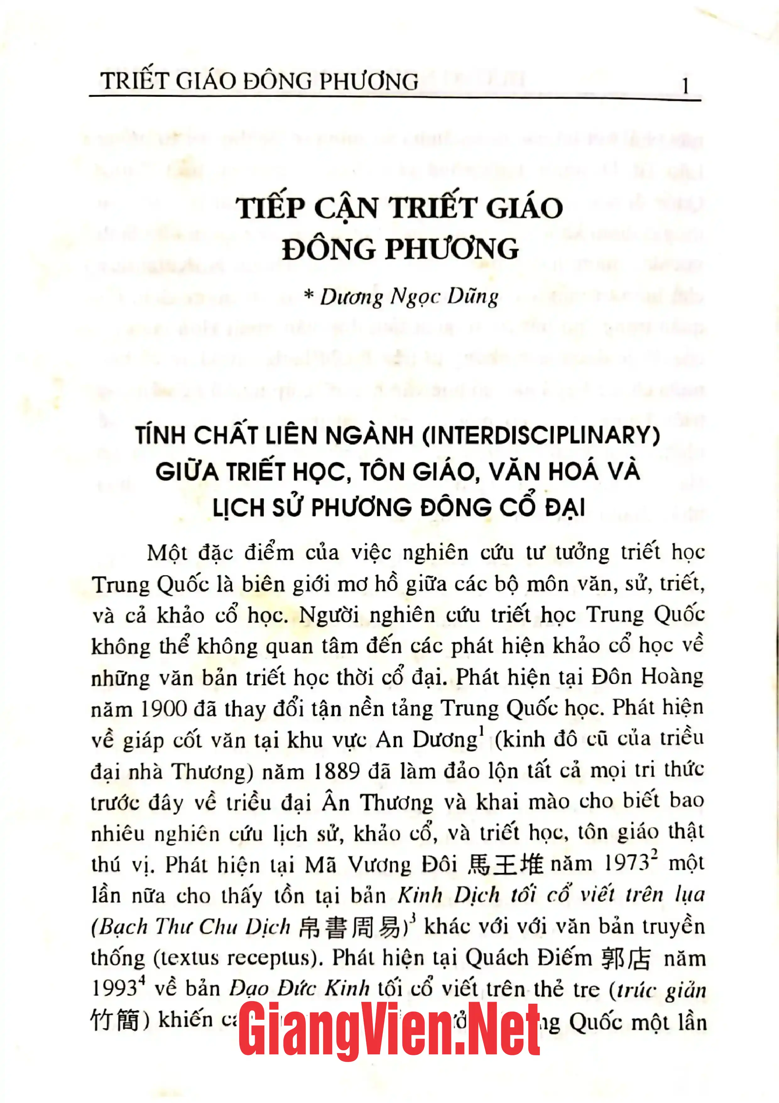 Mục lục chi tiết trang 2 sách Triết giáo Phương Đông
