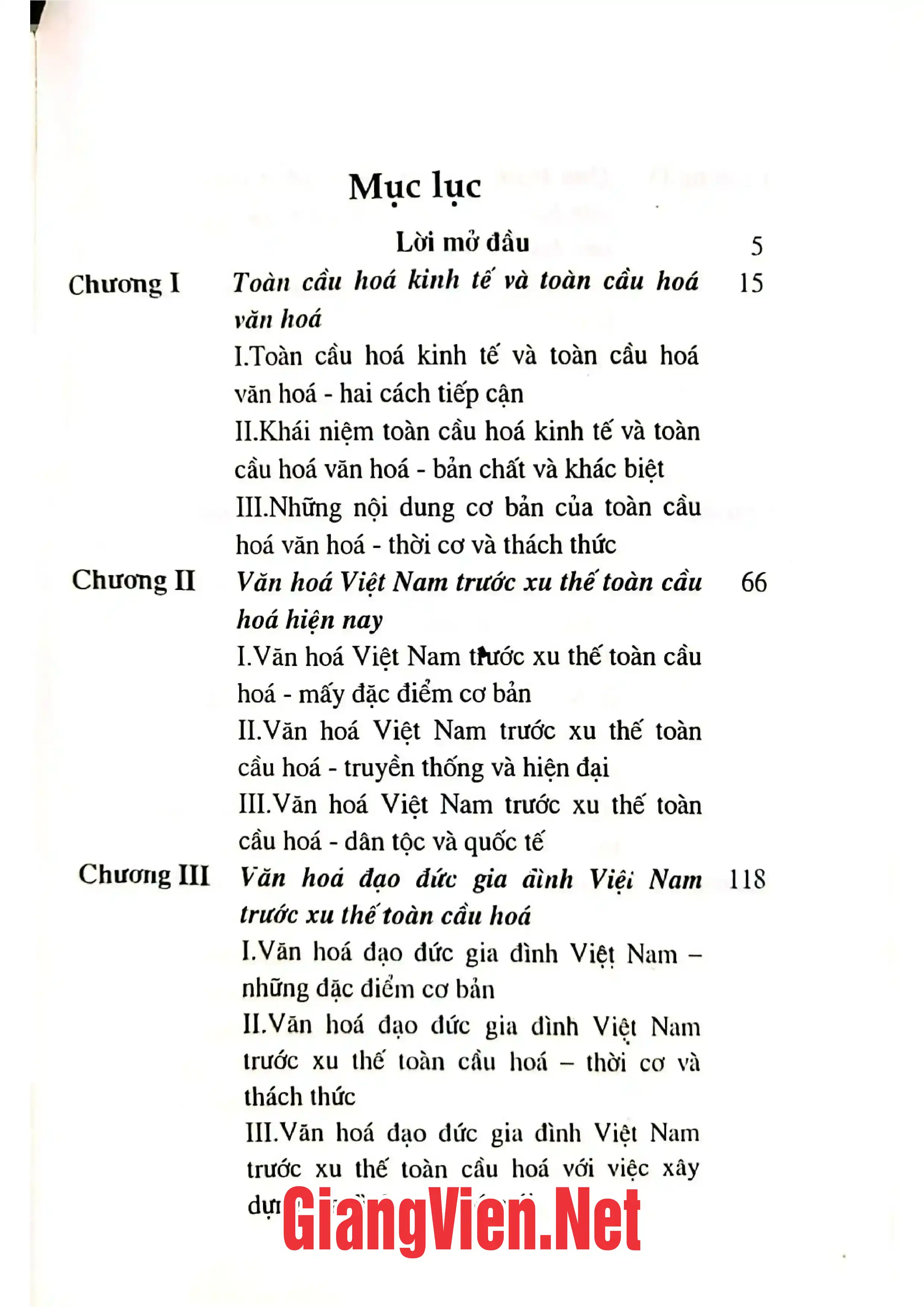 Trang bìa chính thức sách Văn hóa Việt Nam trước xu thế toàn cầu: thời cơ và thách thức