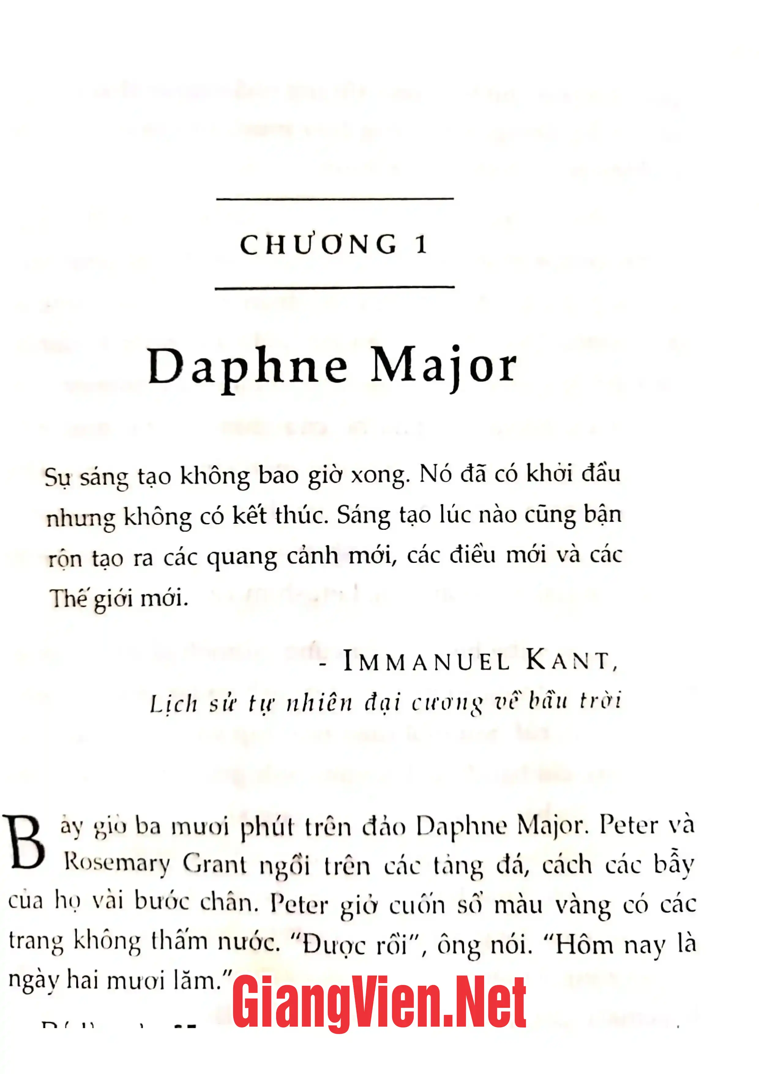 Nội dung trang phụ bản giới thiệu sách Mỏ chim sẻ đảo, Câu chuyện tiến hóa trong thời đại chúng ta