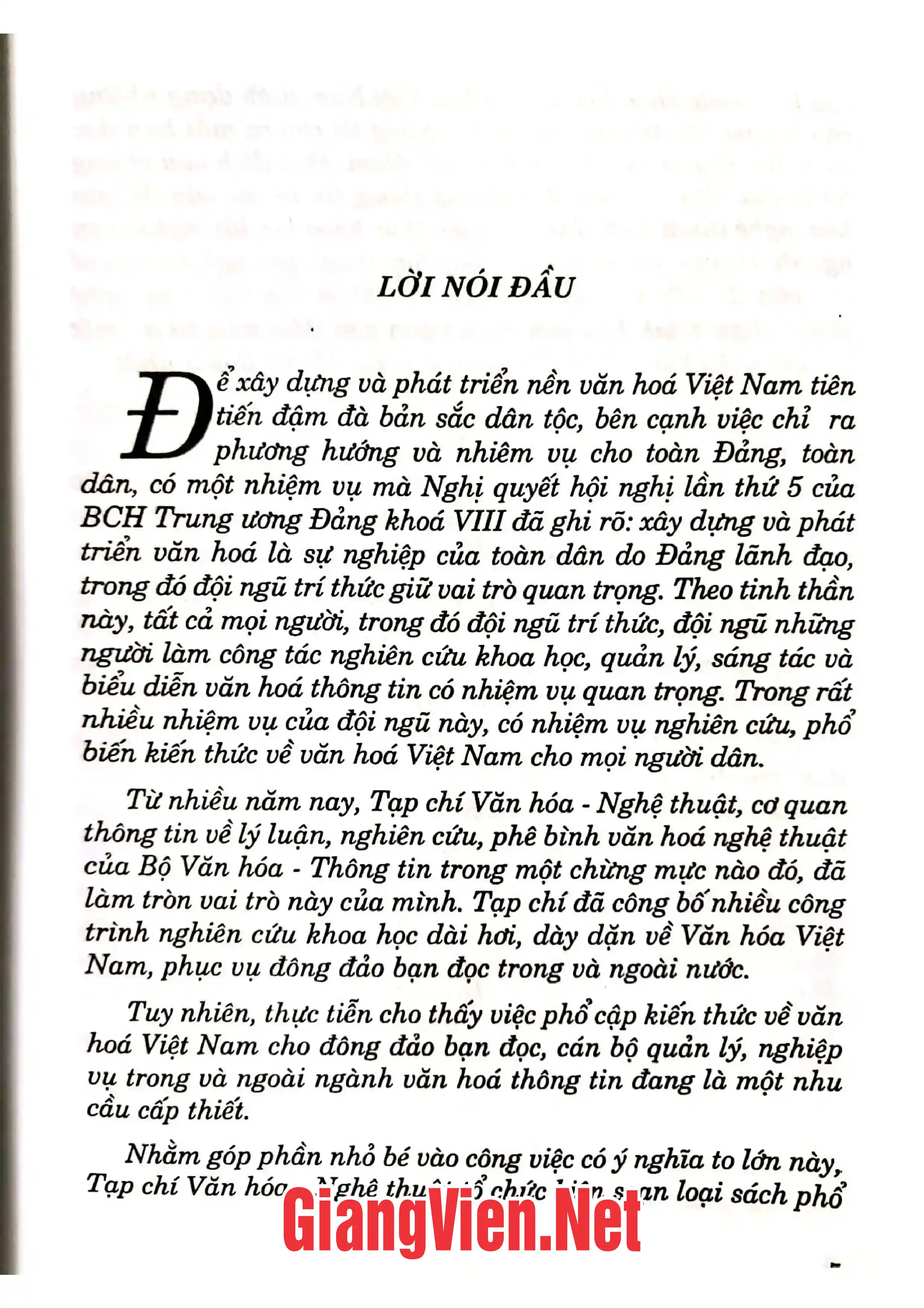 Nội dung mục lục và hình ảnh sách Hỏi và đáp về cơ sở văn hóa Việt Nam - Trang 5
