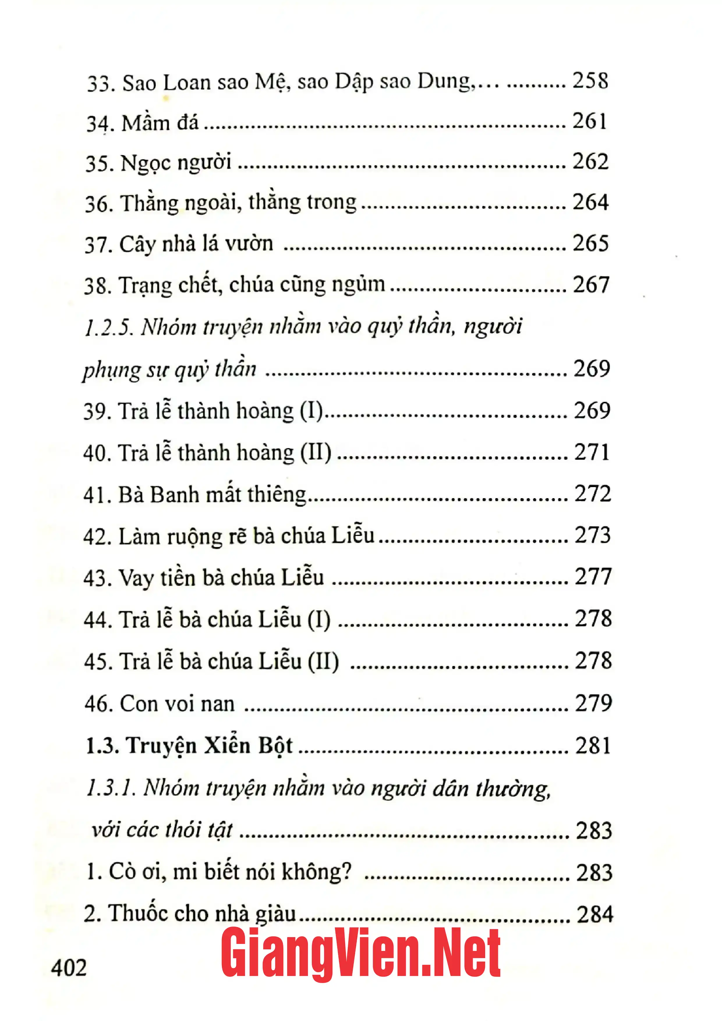 Nội dung mục lục và hình ảnh sách Truyện Trạng Việt Nam Sưu tầm, tuyển chọn, giới thiệu Quyển I - Trang 5
