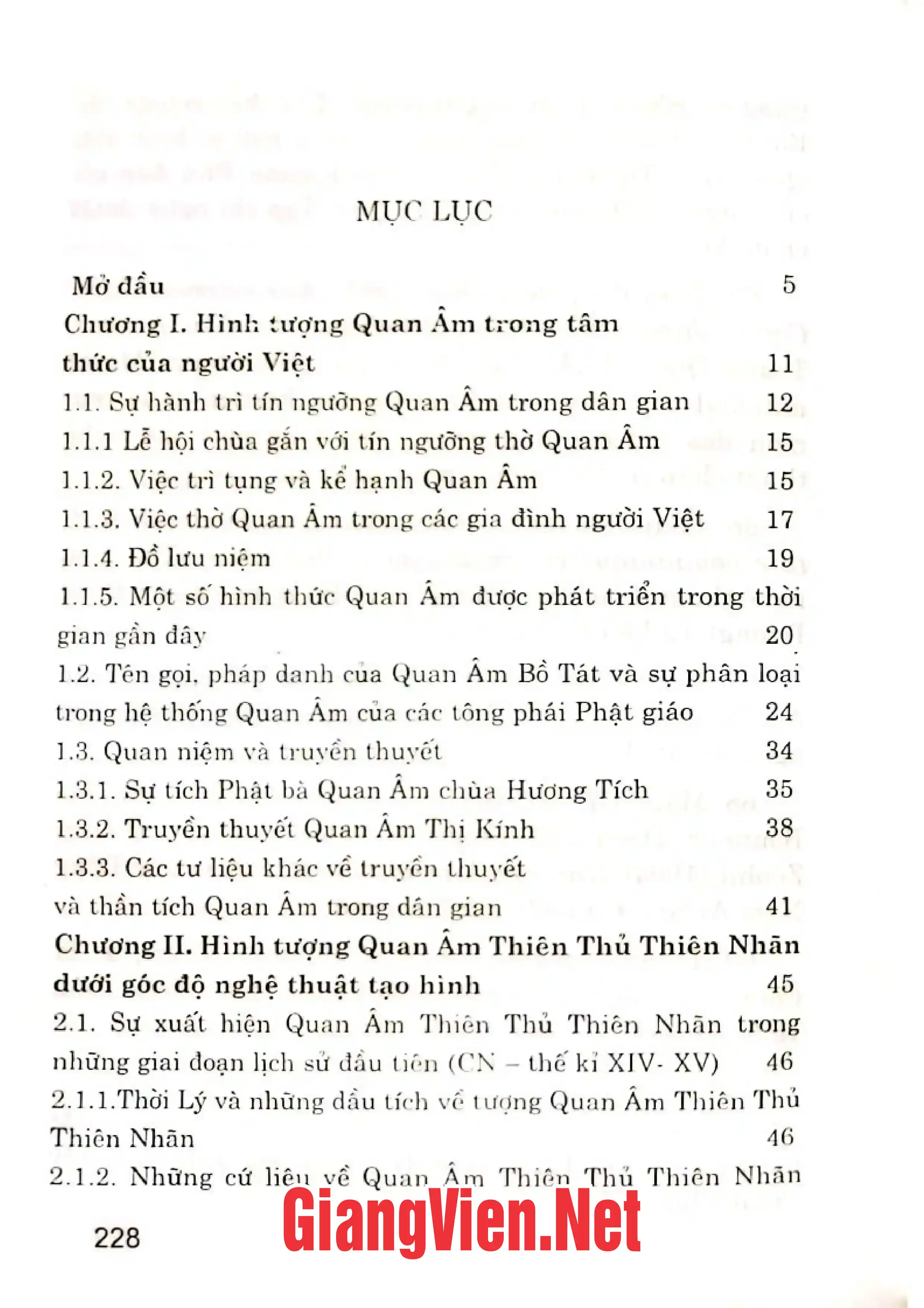Trang bìa chính thức sách Hình tượng Quan âm thiên thủ thiên nhãn ở Việt Nam