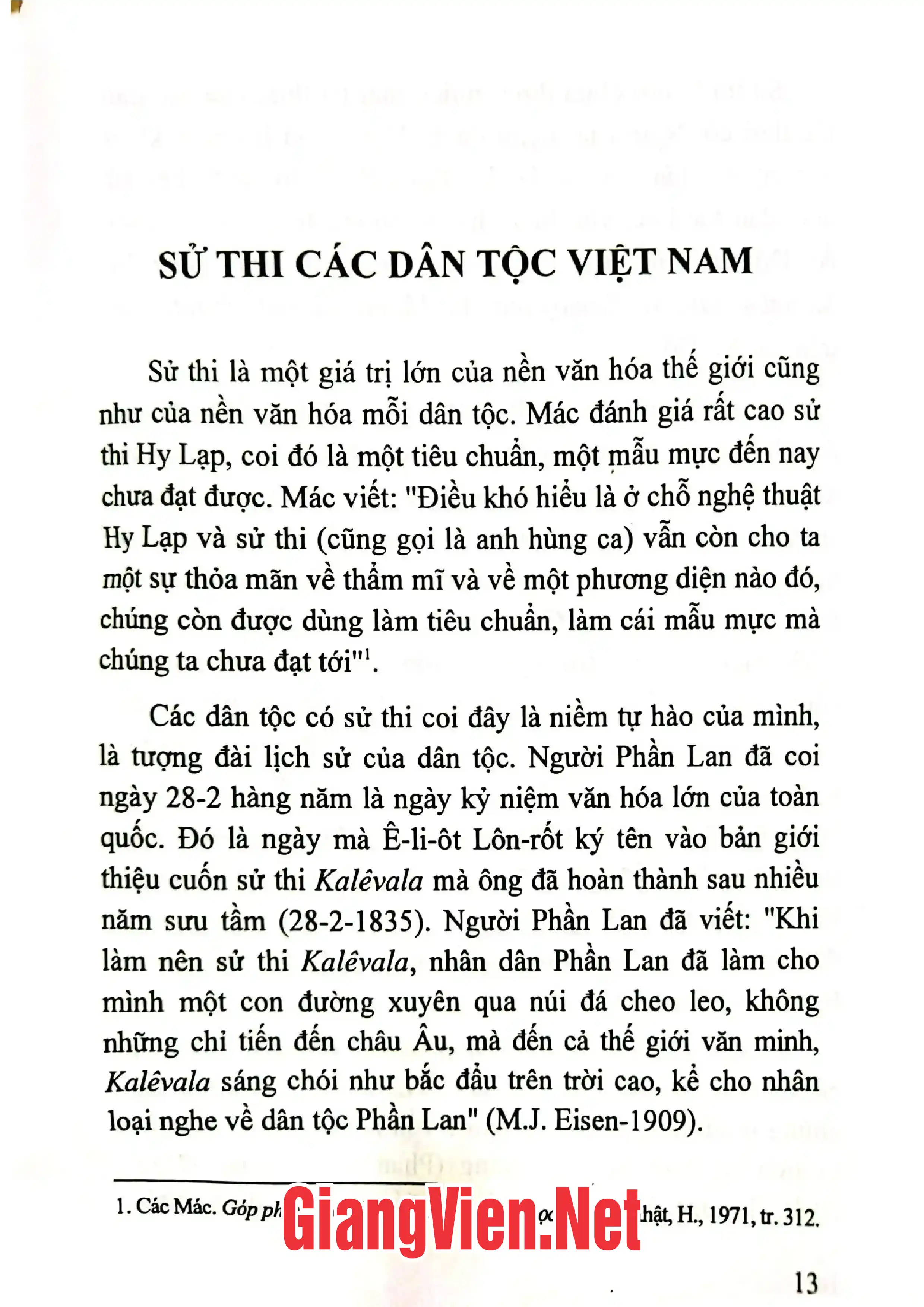 Mục lục chi tiết trang 2 sách Văn hóa dân gian các dân tộc thiểu số những giá trị đặc sắc - Tập 3: Sử thi