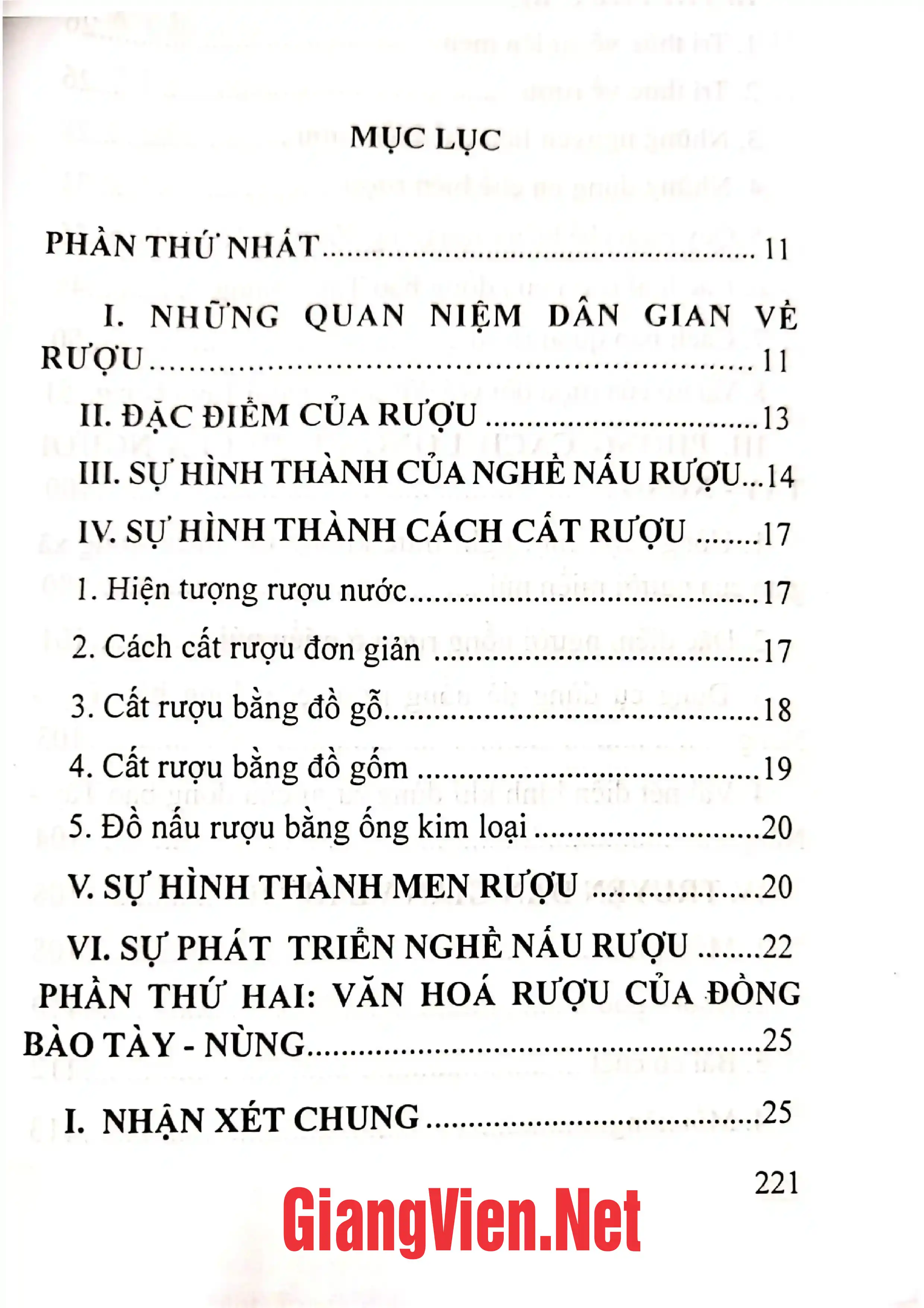 Trang bìa chính thức sách Văn hóa rượu của đồng bào Tày Nùng