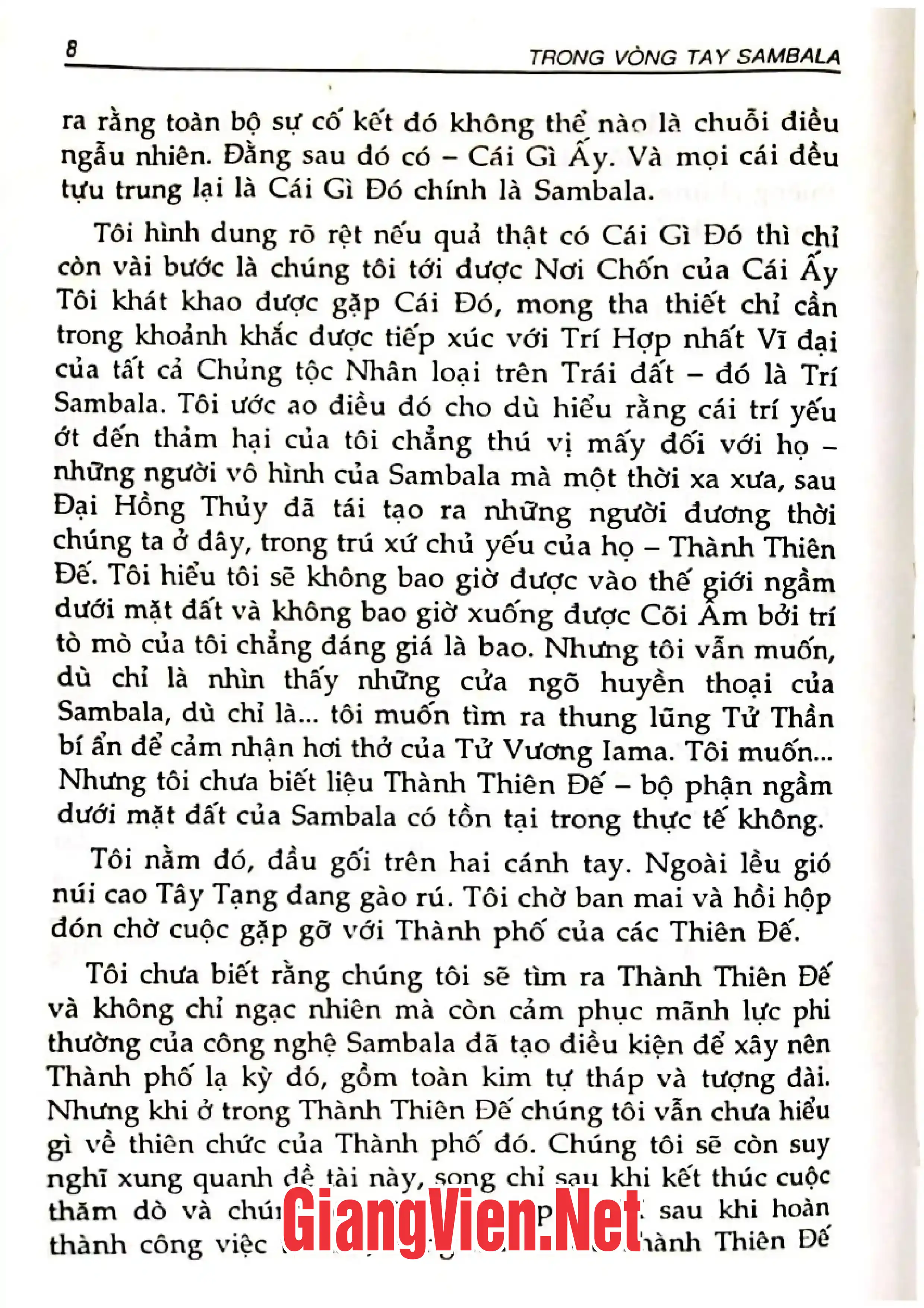 Nội dung mục lục và hình ảnh sách Trong vòng tay Sambala - Trang 6