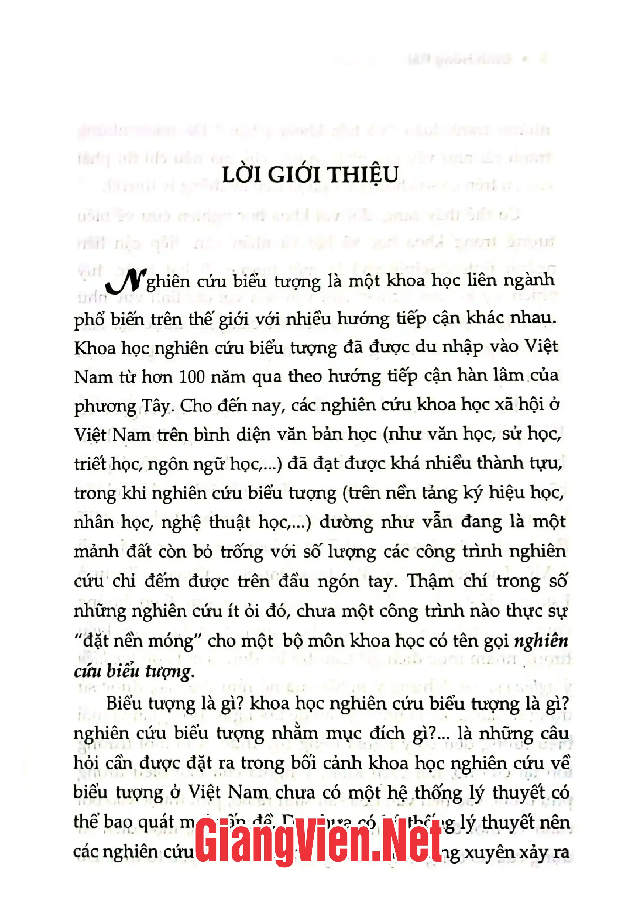 Mục lục chi tiết trang 2 sách Nghiên cứu biểu tượng một số hướng tiếp cận lý thuyết