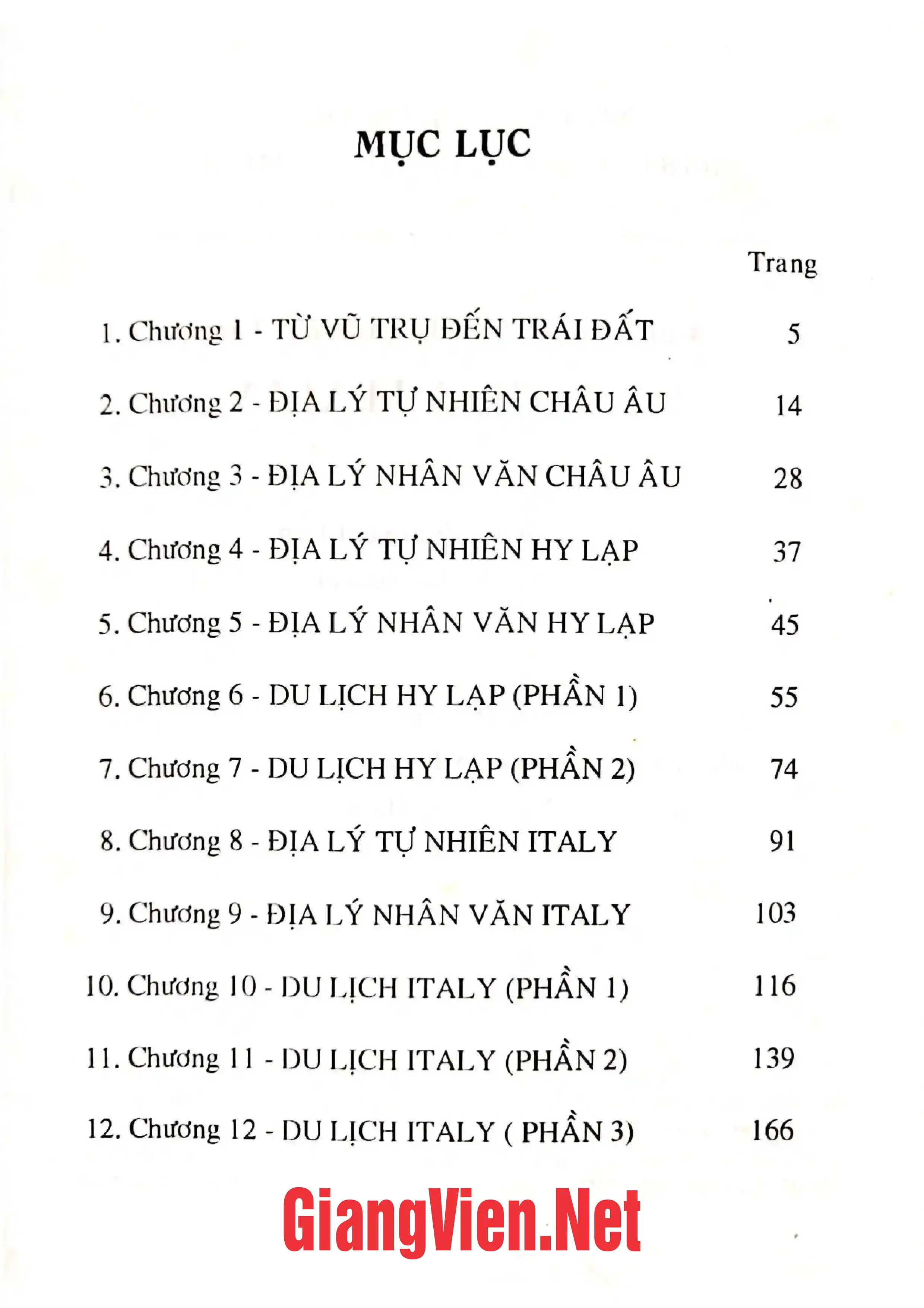 Trang bìa chính thức sách Câu chuyện địa lý phương Tây Hy Lạp và Italia